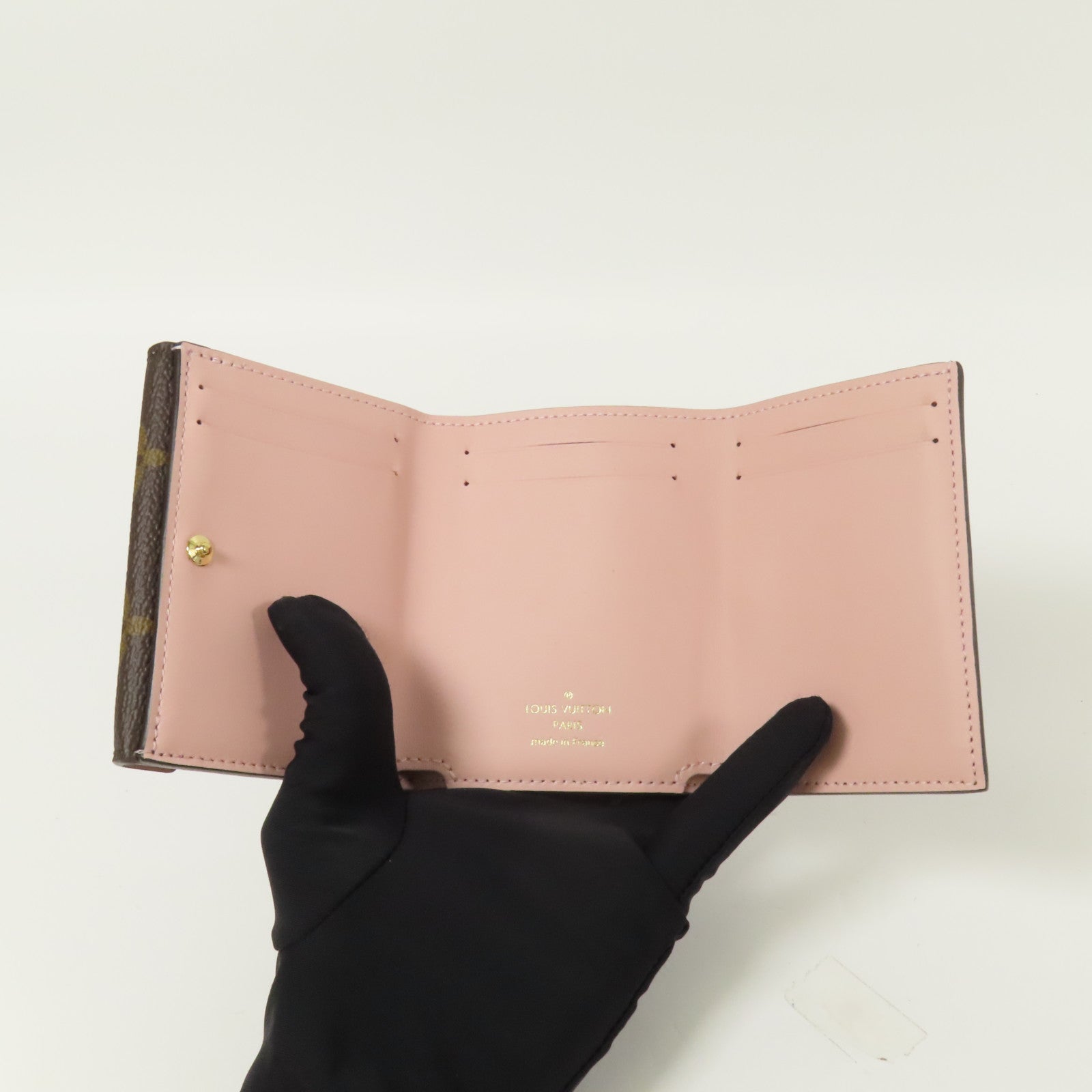 LOUIS VUITTON Monogram Celeste Wallet金扣錢包