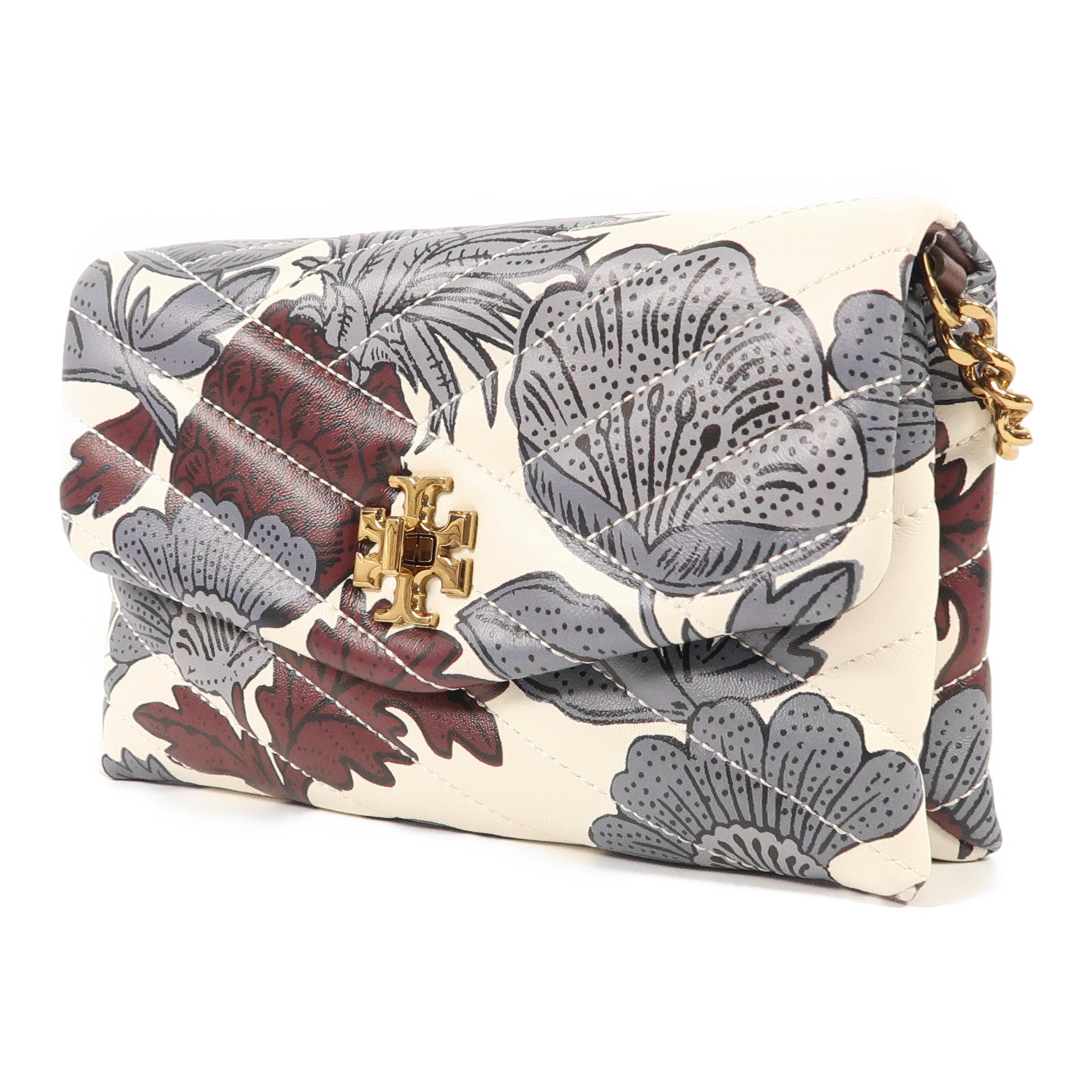 Tory Burch 羊皮皮革Shoulder Bag金扣鏈帶肩背袋