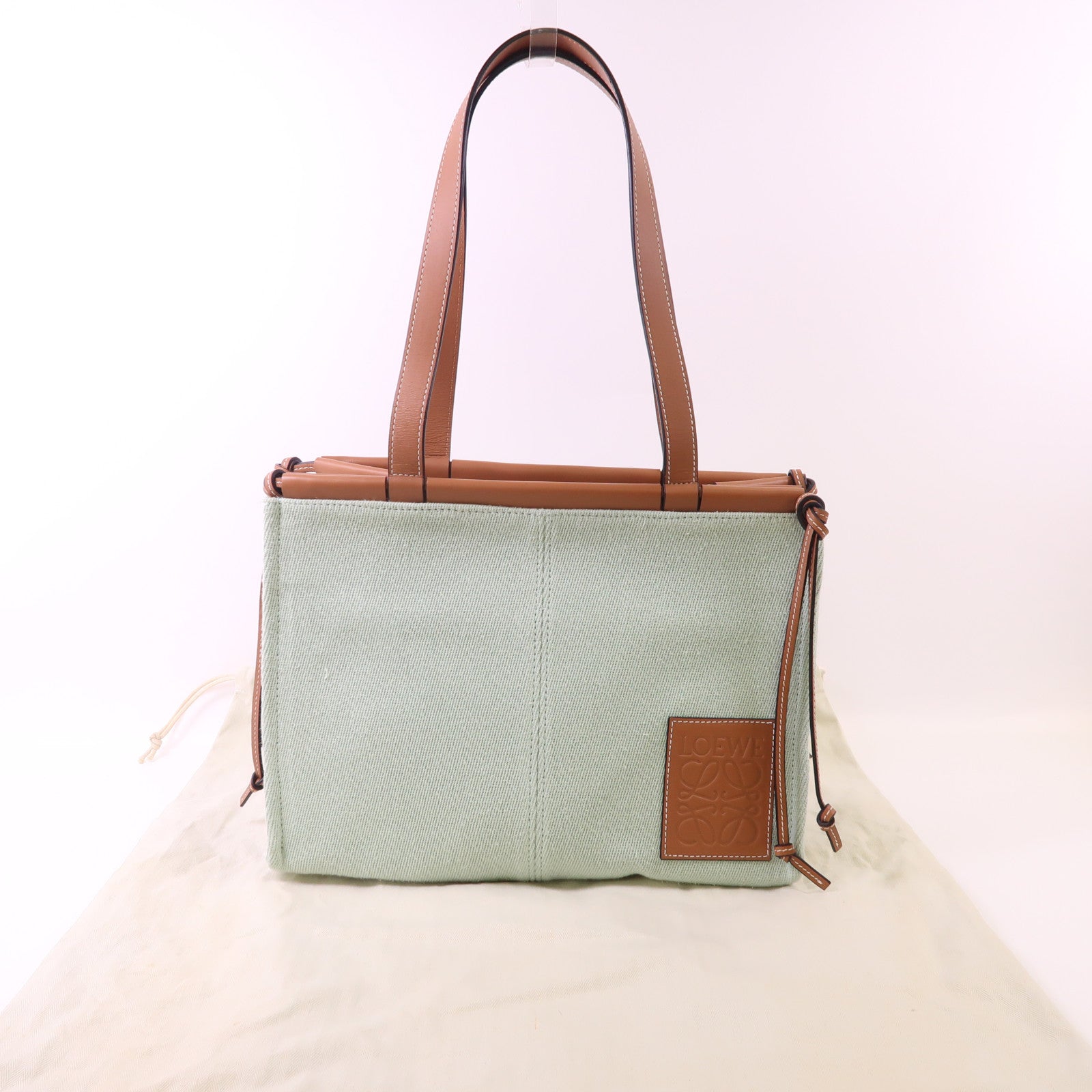 LOEWE 帆布Cushion Tote肩背袋/手挽袋