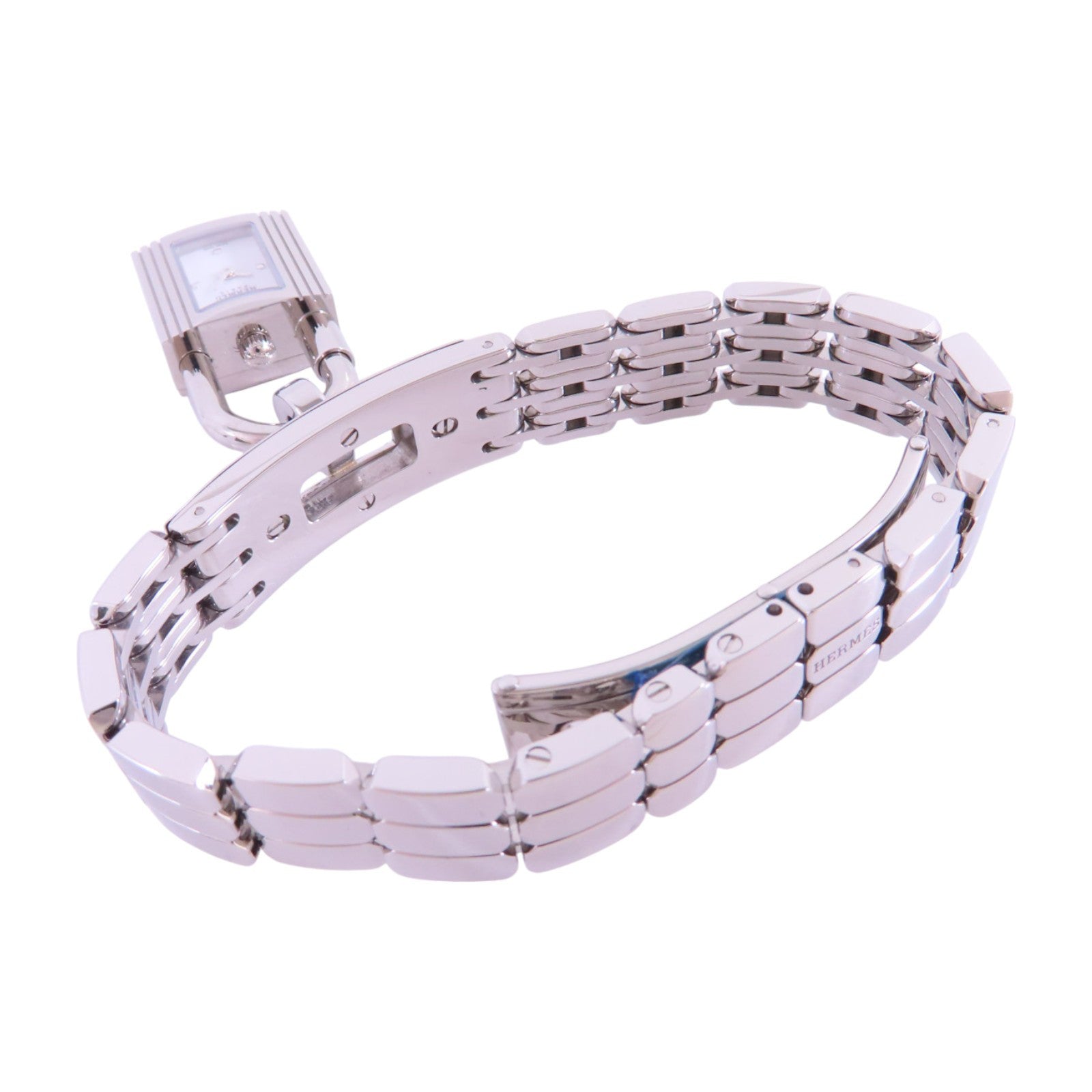HERMES PHW H watch KE4.110 Quartz Watch Stainless Steel