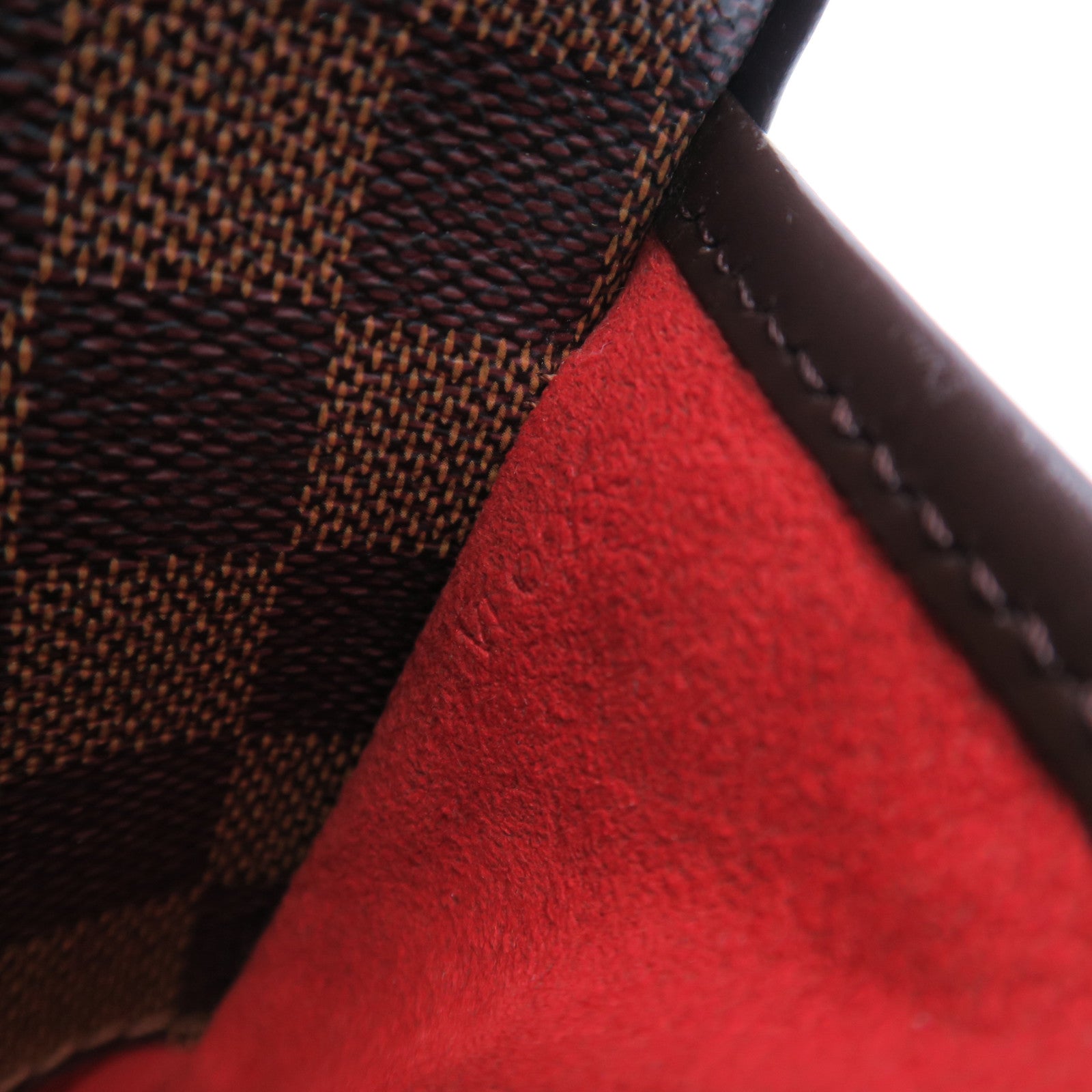 LOUIS VUITTON 【激減優惠】Damier Ebene Ipanema PM金扣肩背袋啡色
