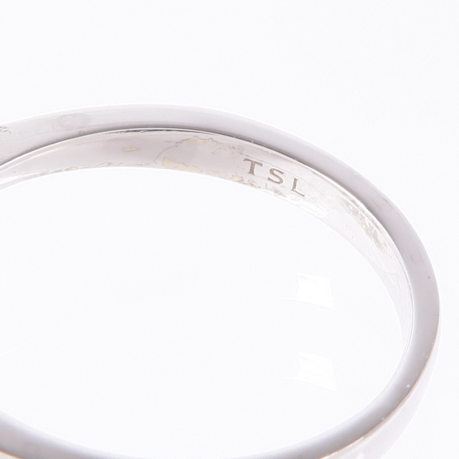 JEWELRY 【激減優惠】18K白金TSL Diamond Ring鑽石戒指US#4.75
