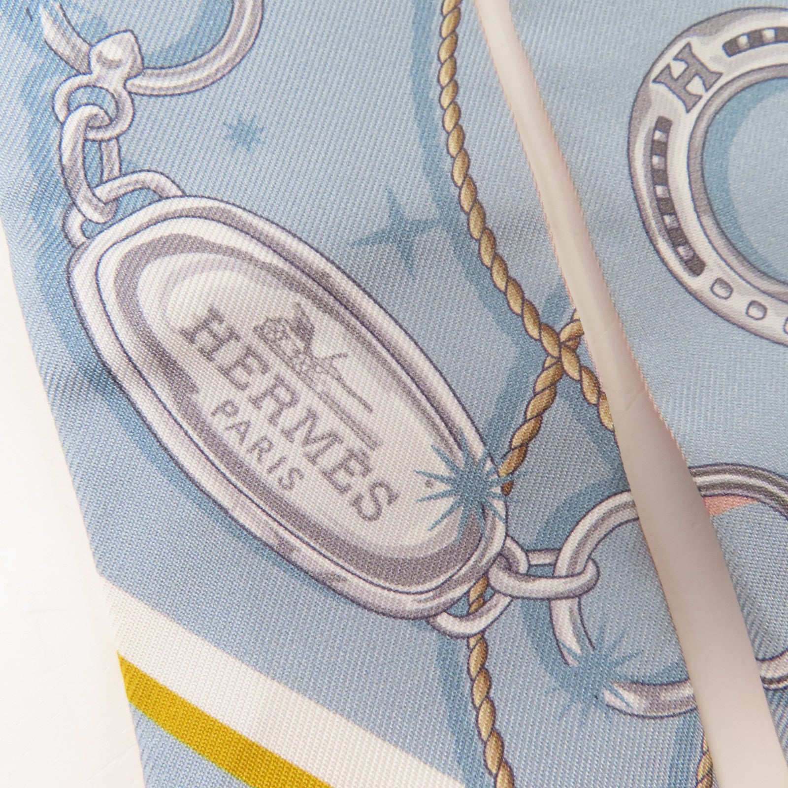HERMES 絲質Twilly絲巾