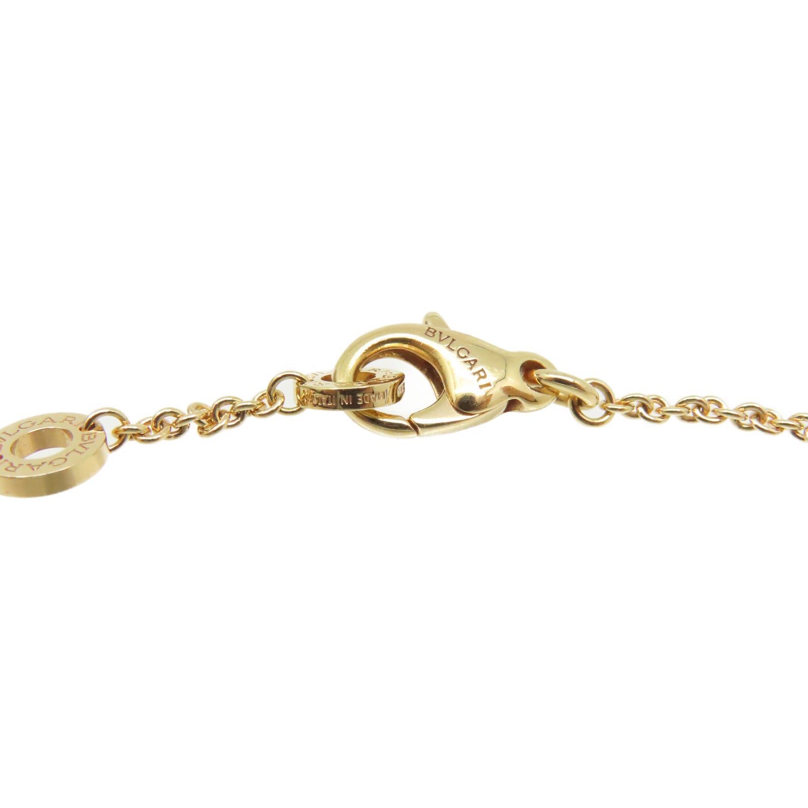 BVLGARI 【激減優惠】18K黃金/陶瓷B.zero1 Bracelet手鏈金色/白色