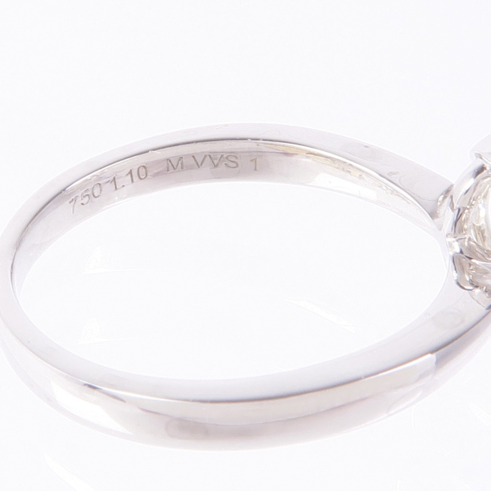 JEWELRY 18K白金TSL Diamond Ring鑽石戒指US#4.75