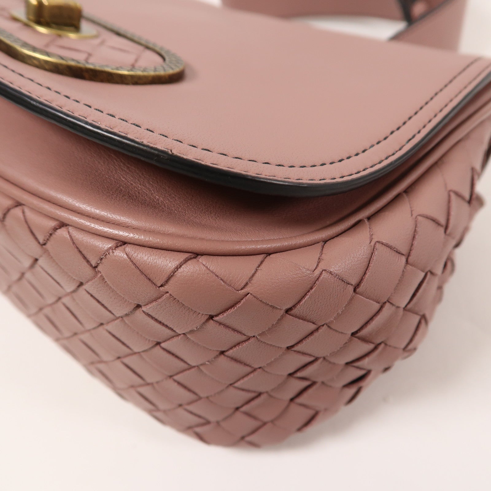 BOTTEGA VENETA 【激減優惠】牛皮皮革Shoulder Bag肩背袋