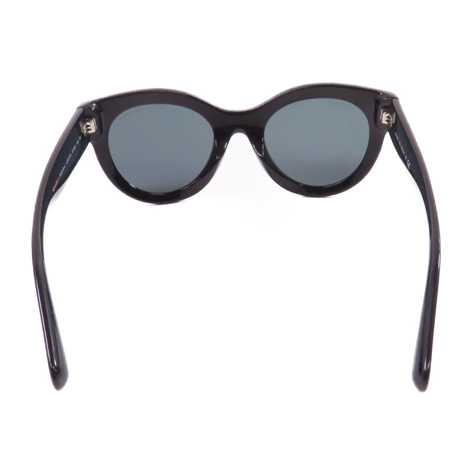 CHANEL PVC/水鑽Sunglasses太陽眼鏡黑色
