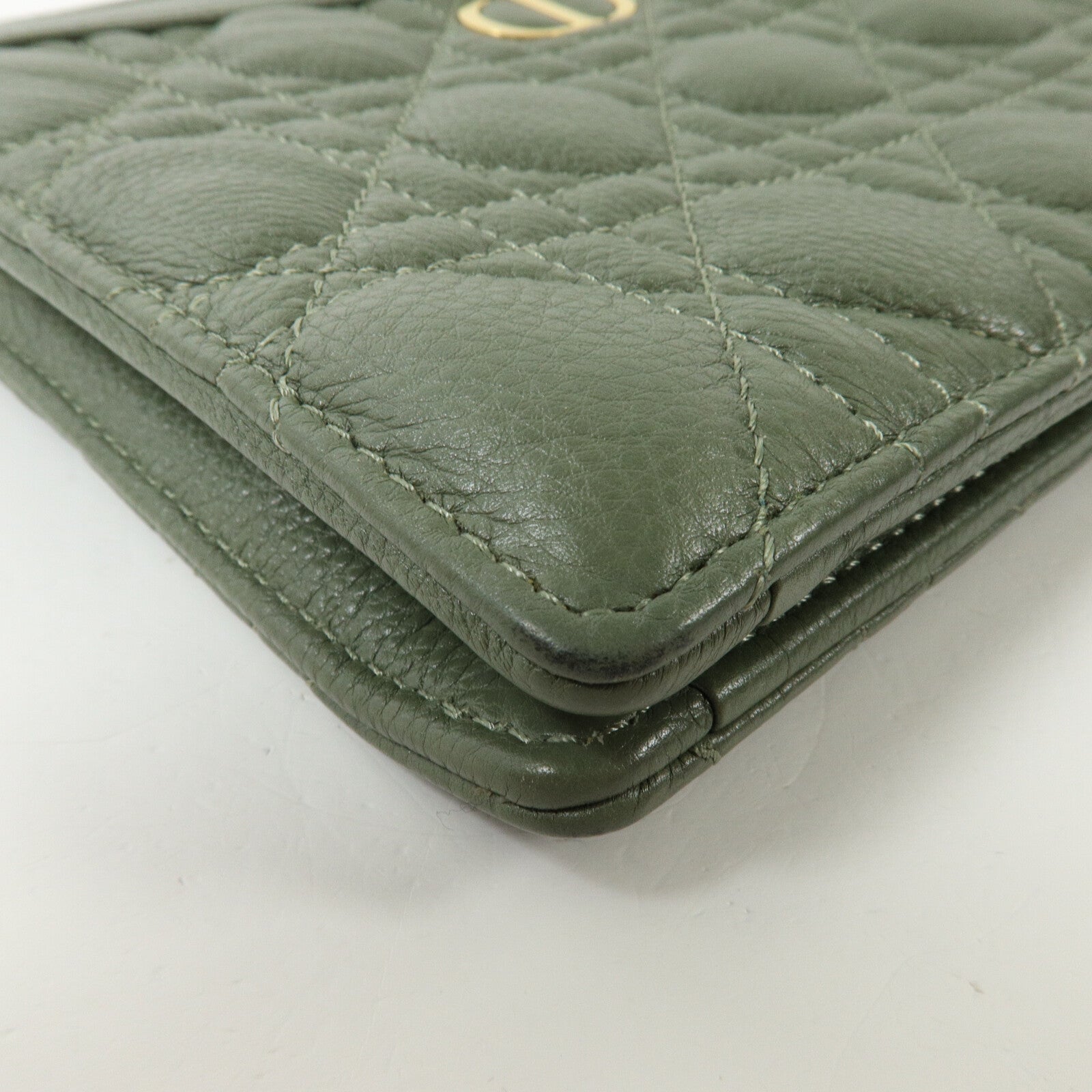 Dior 牛皮皮革Caro Pouch With Chain鏈帶肩背袋