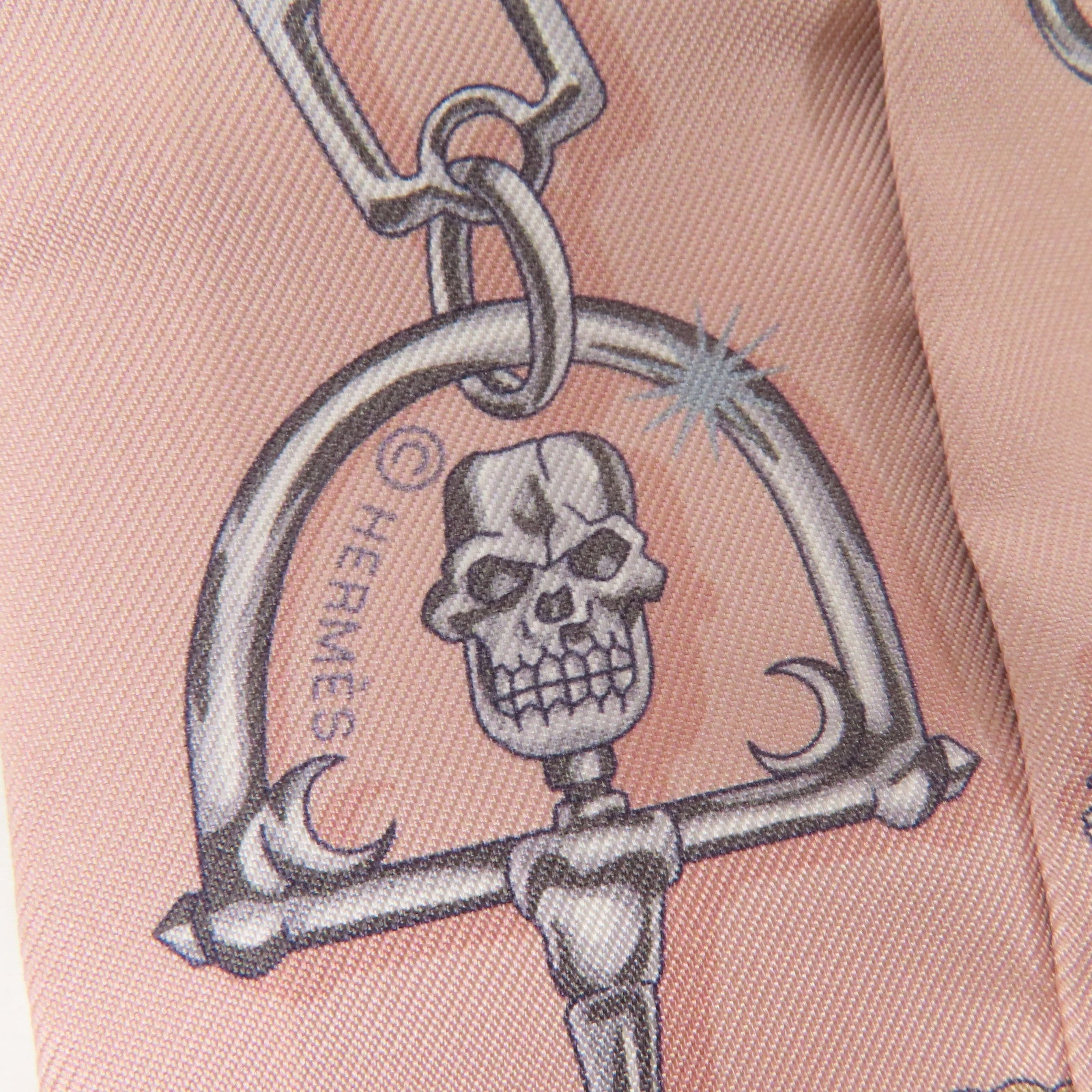 HERMES 絲質Twilly絲巾