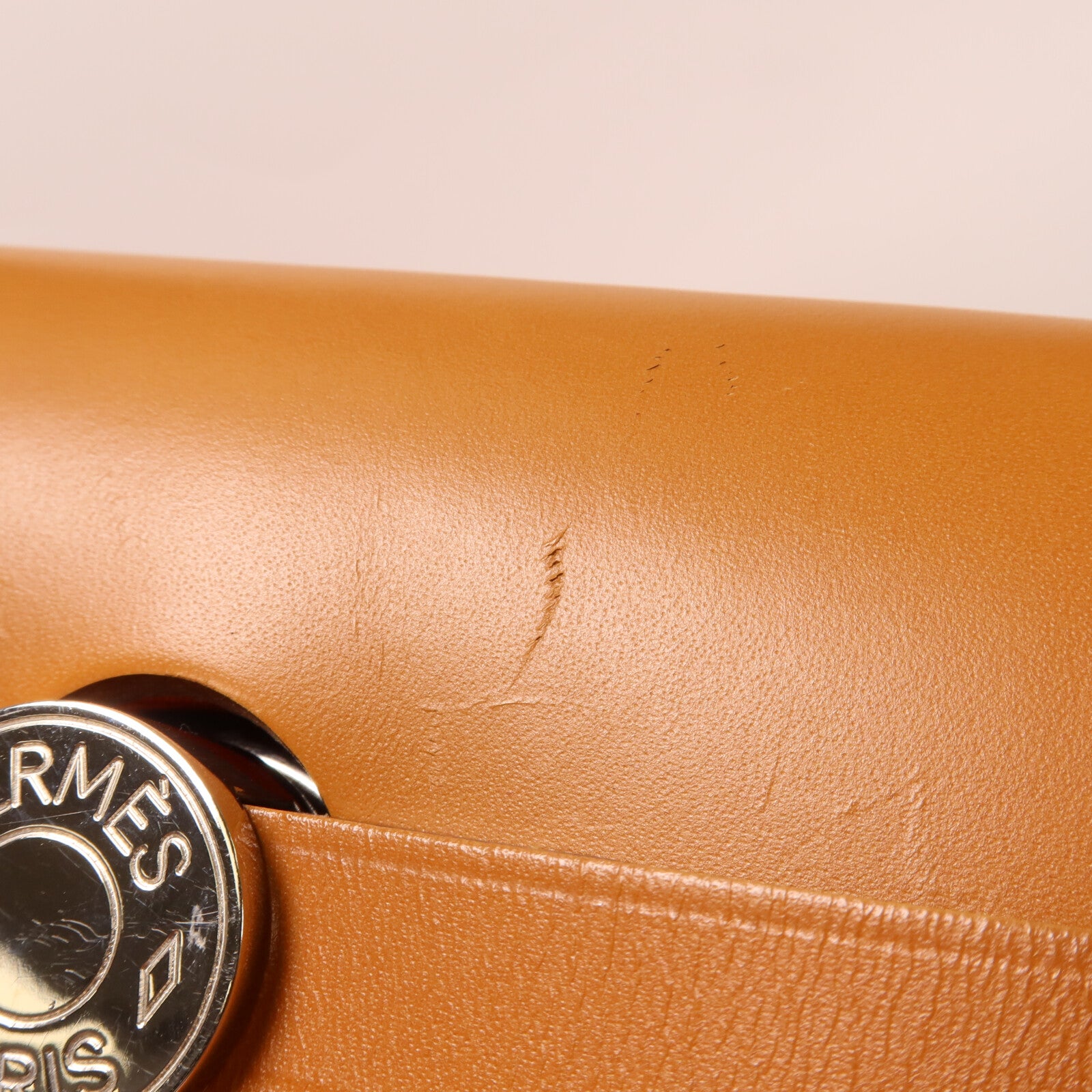 HERMES 帆布Herbag PM手挽肩背兩用袋Capucine