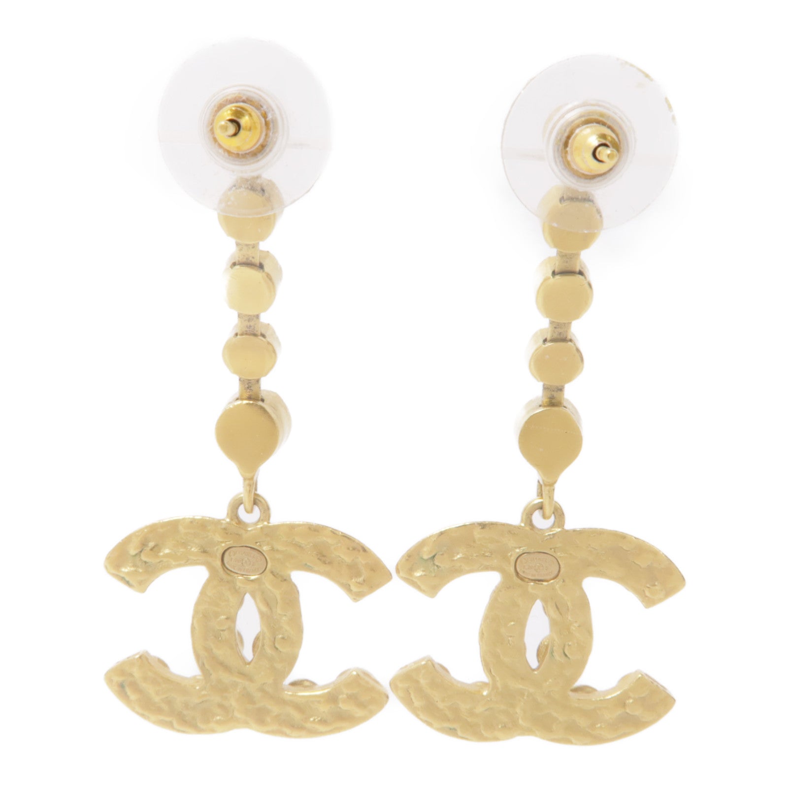 CHANEL PVC/金屬Earrings耳環