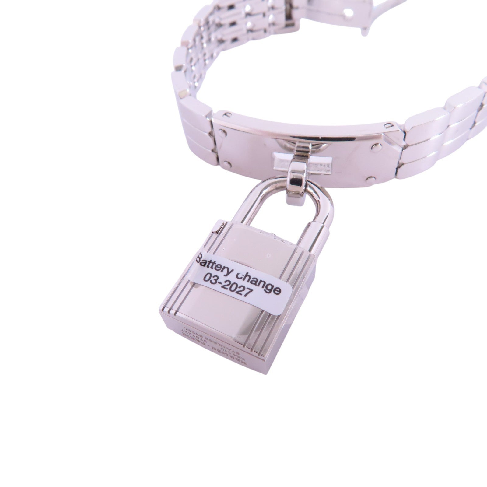 HERMES PHW H watch KE4.110 Quartz Watch Stainless Steel