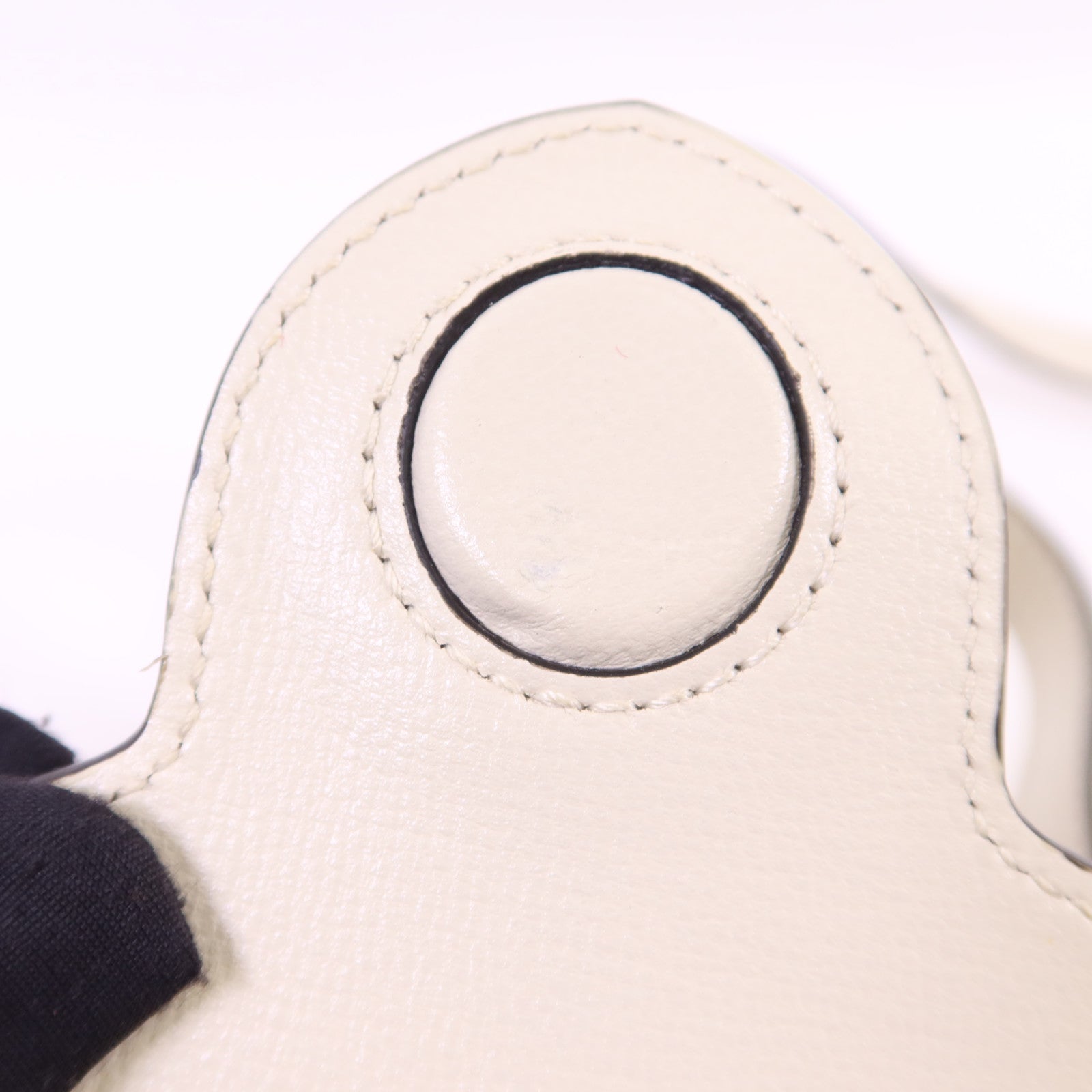 GUCCI 塗層帆布Horsebit 1955 Mini金扣肩背袋