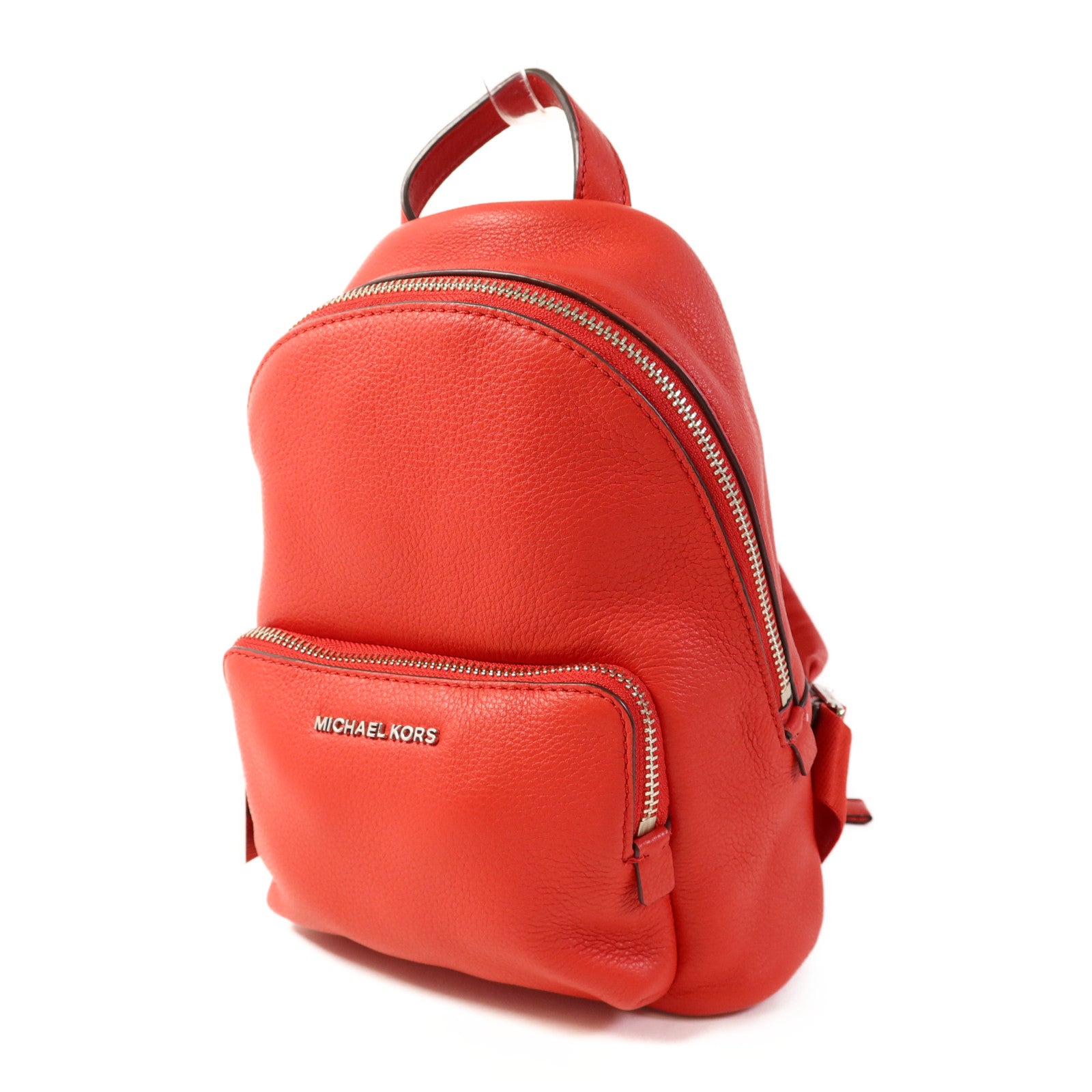 Michael Kors 牛皮皮革Backpack銀扣背包