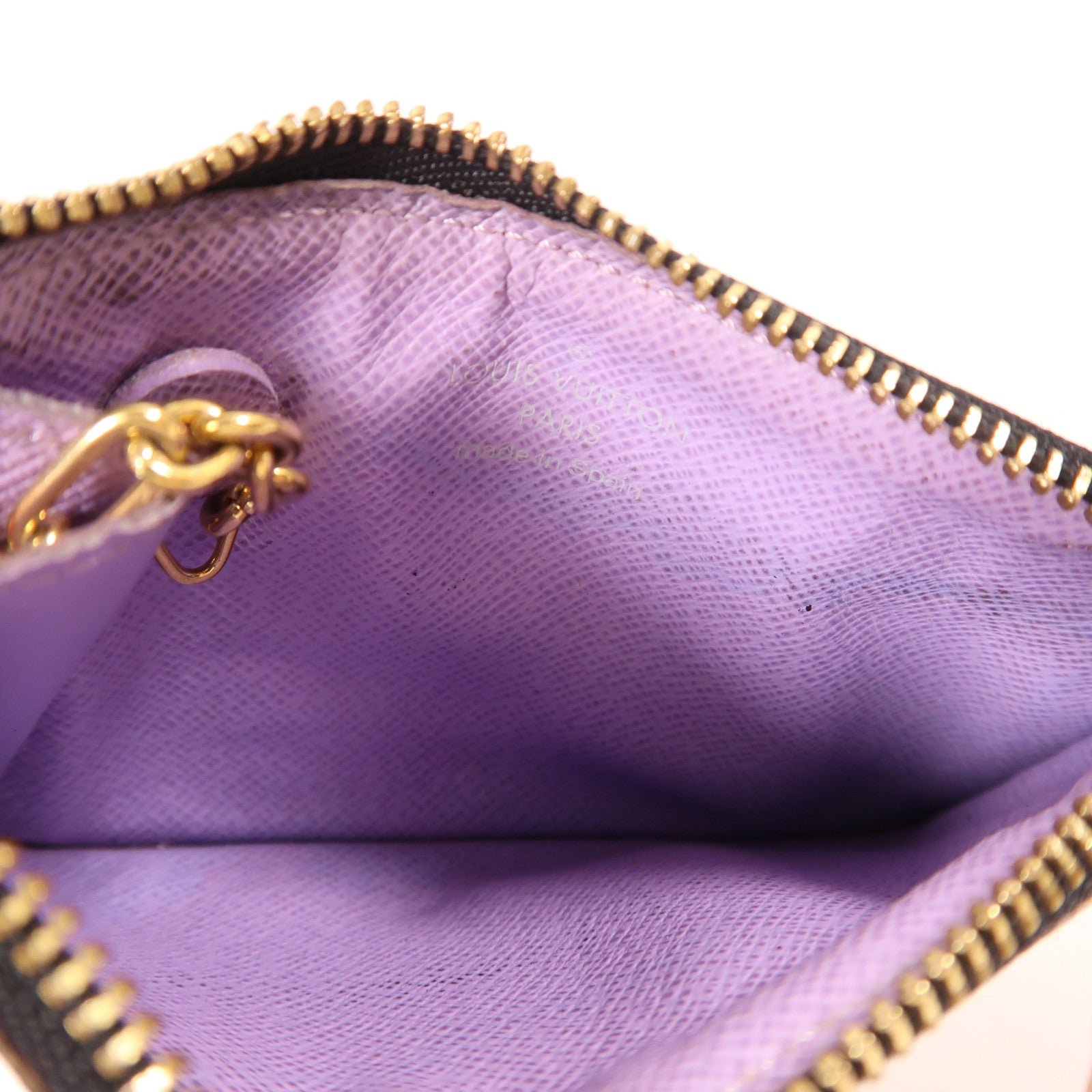 LOUIS VUITTON Monogram Multicolore Coin Case金扣零錢包黑色
