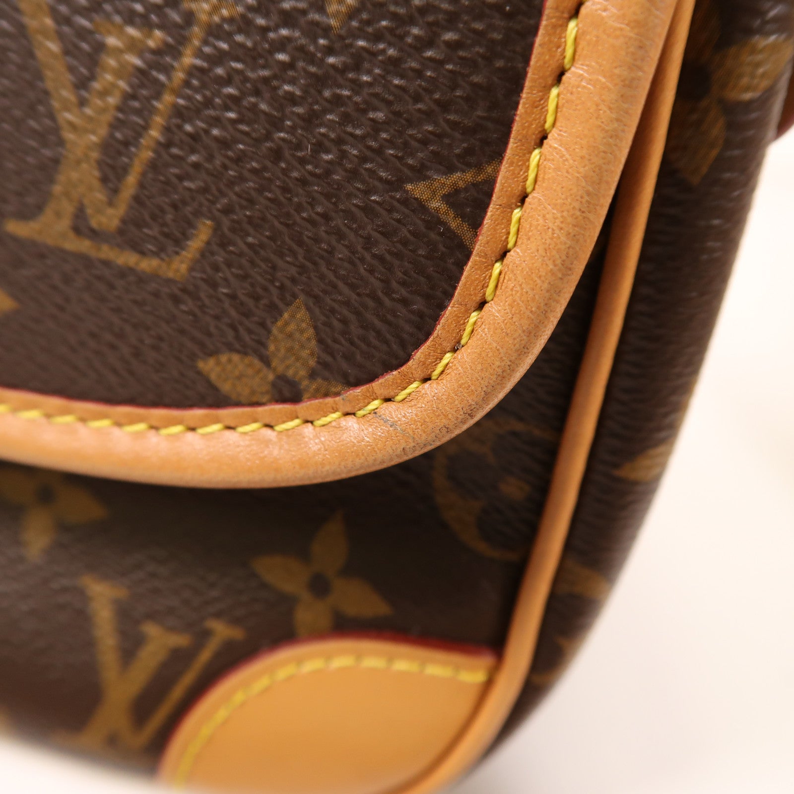 LOUIS VUITTON Monogram Diane金扣肩背袋
