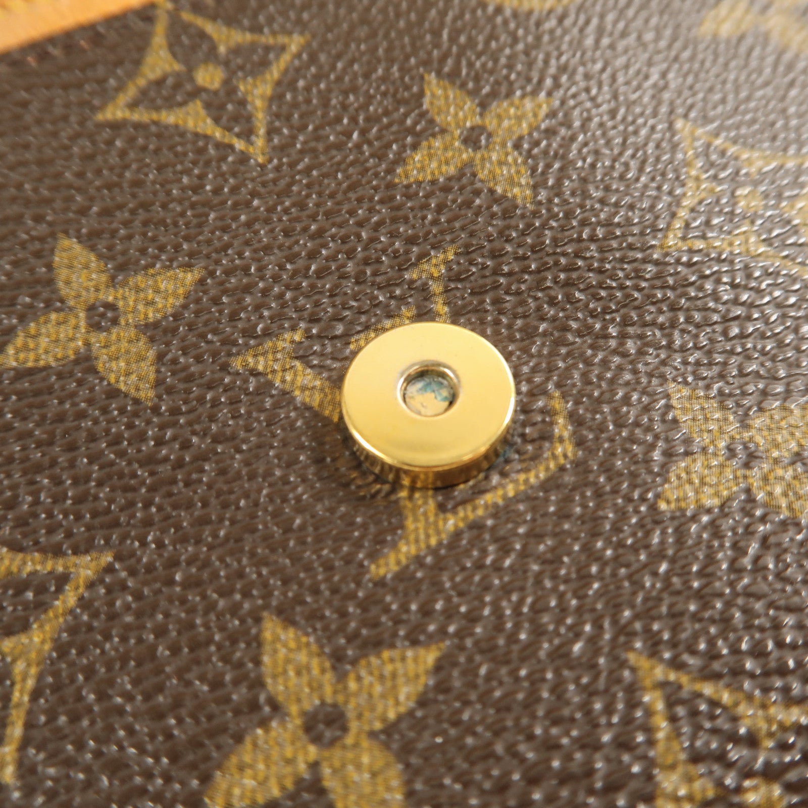 LOUIS VUITTON Monogram Pochette Twin GM金扣肩背袋