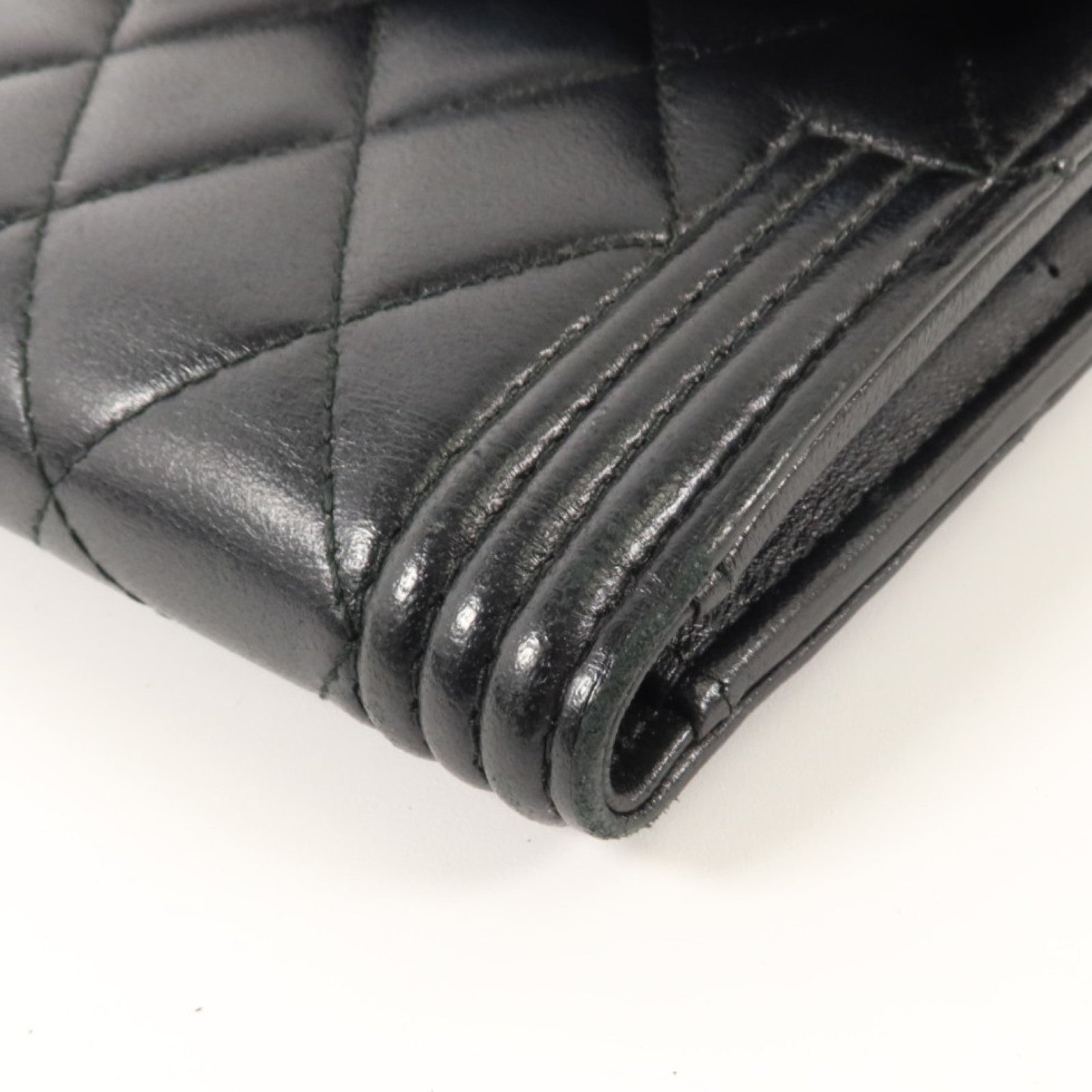 CHANEL 羊皮皮革Boy Chanel Flap Wallet錢包