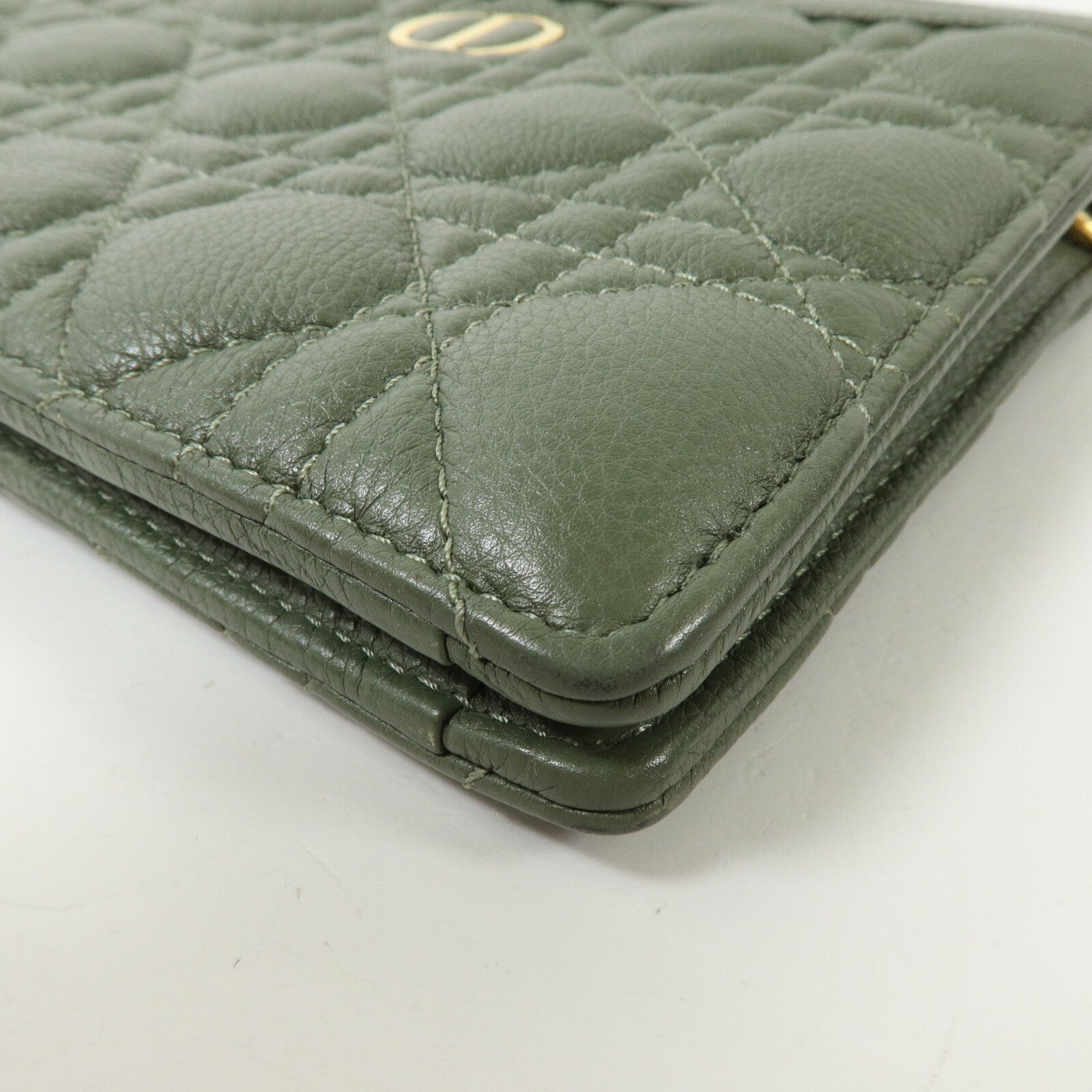 Dior 牛皮皮革Caro Pouch With Chain鏈帶肩背袋