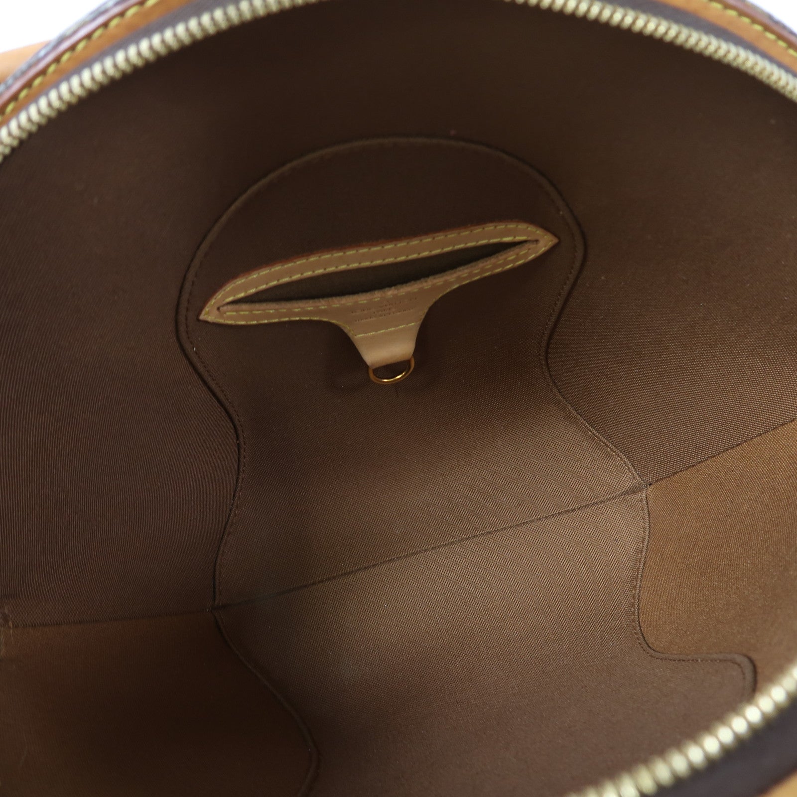 LOUIS VUITTON Monogram Ellipse PM金扣手挽袋啡色