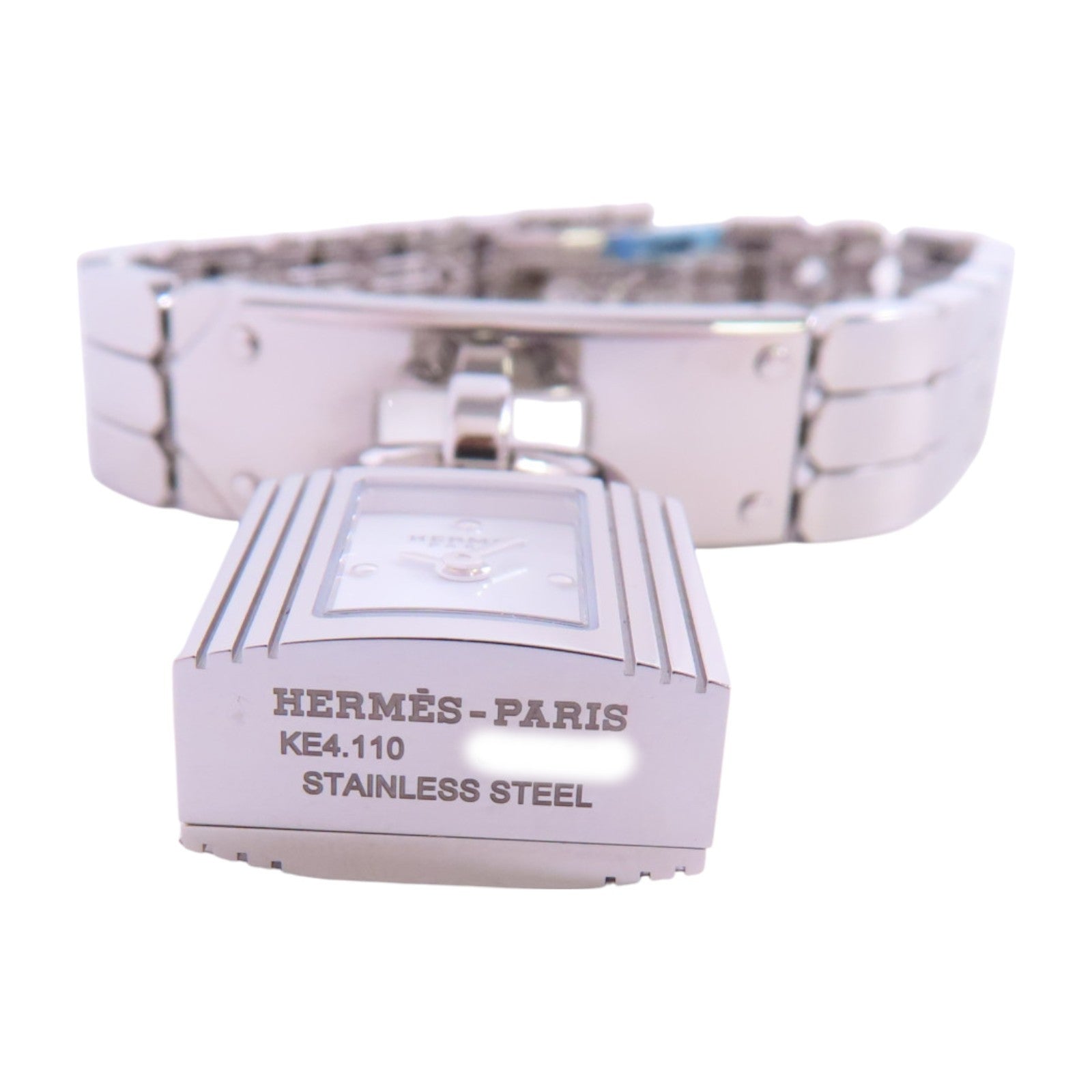 HERMES PHW H watch KE4.110 Quartz Watch Stainless Steel
