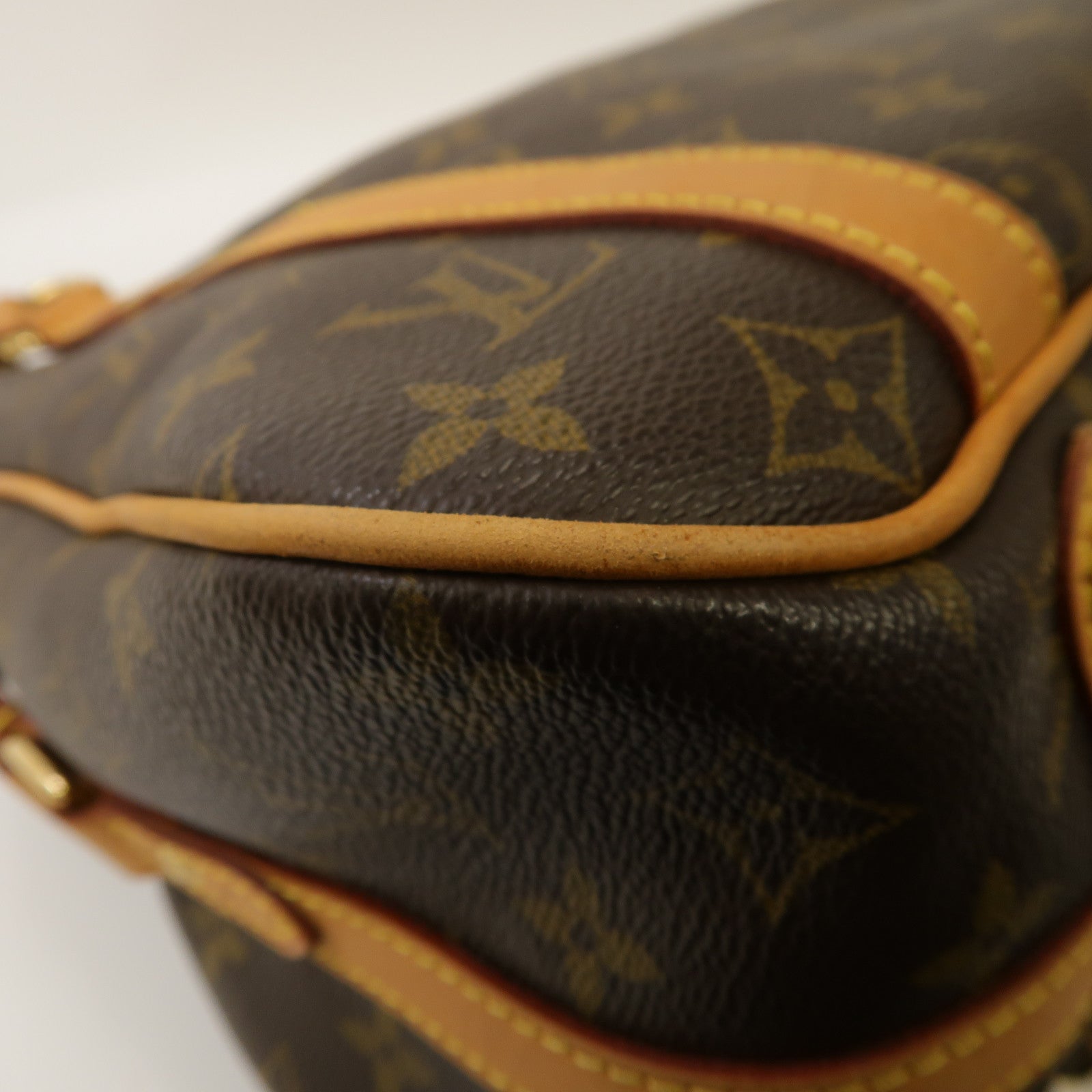 LOUIS VUITTON Monogram Stresa PM金扣肩背袋啡色
