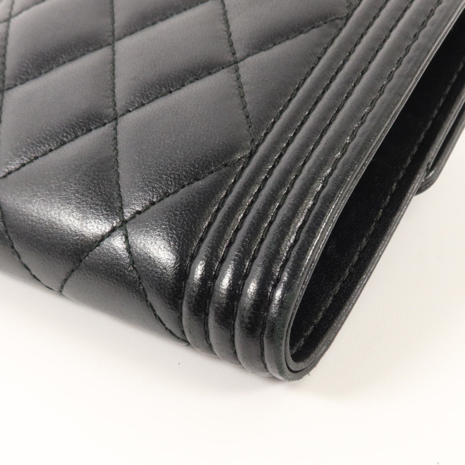 CHANEL 羊皮皮革Boy Chanel Flap Wallet錢包