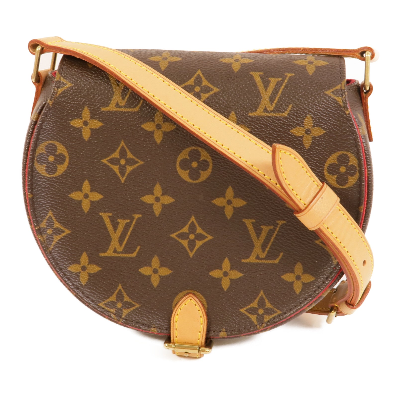 LOUIS VUITTON Monogram Tambourine金扣肩背袋