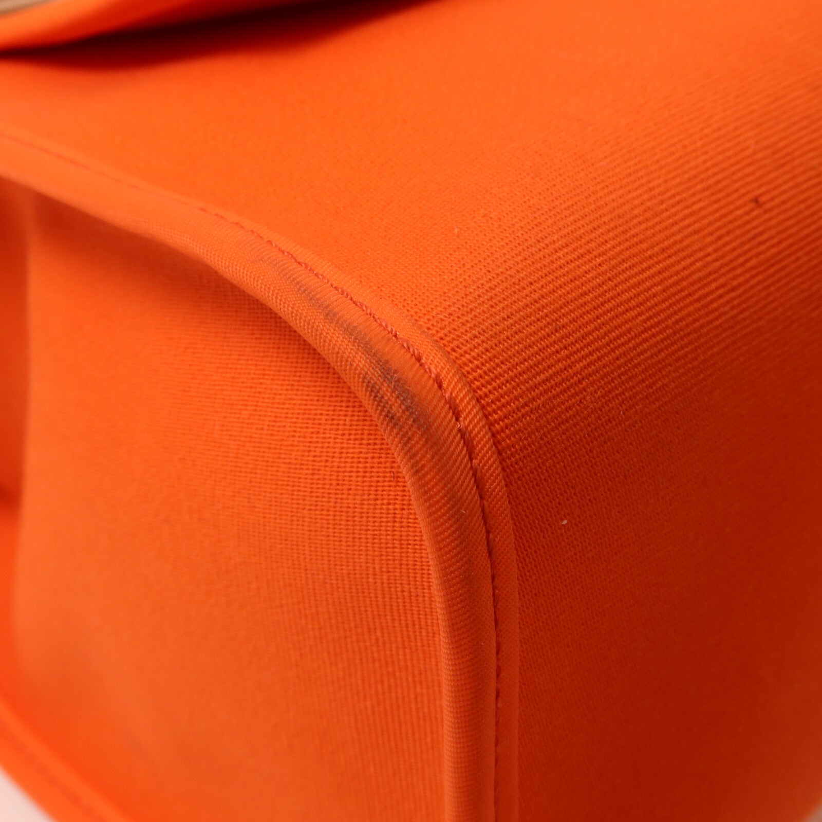 HERMES 帆布Herbag PM手挽肩背兩用袋Capucine