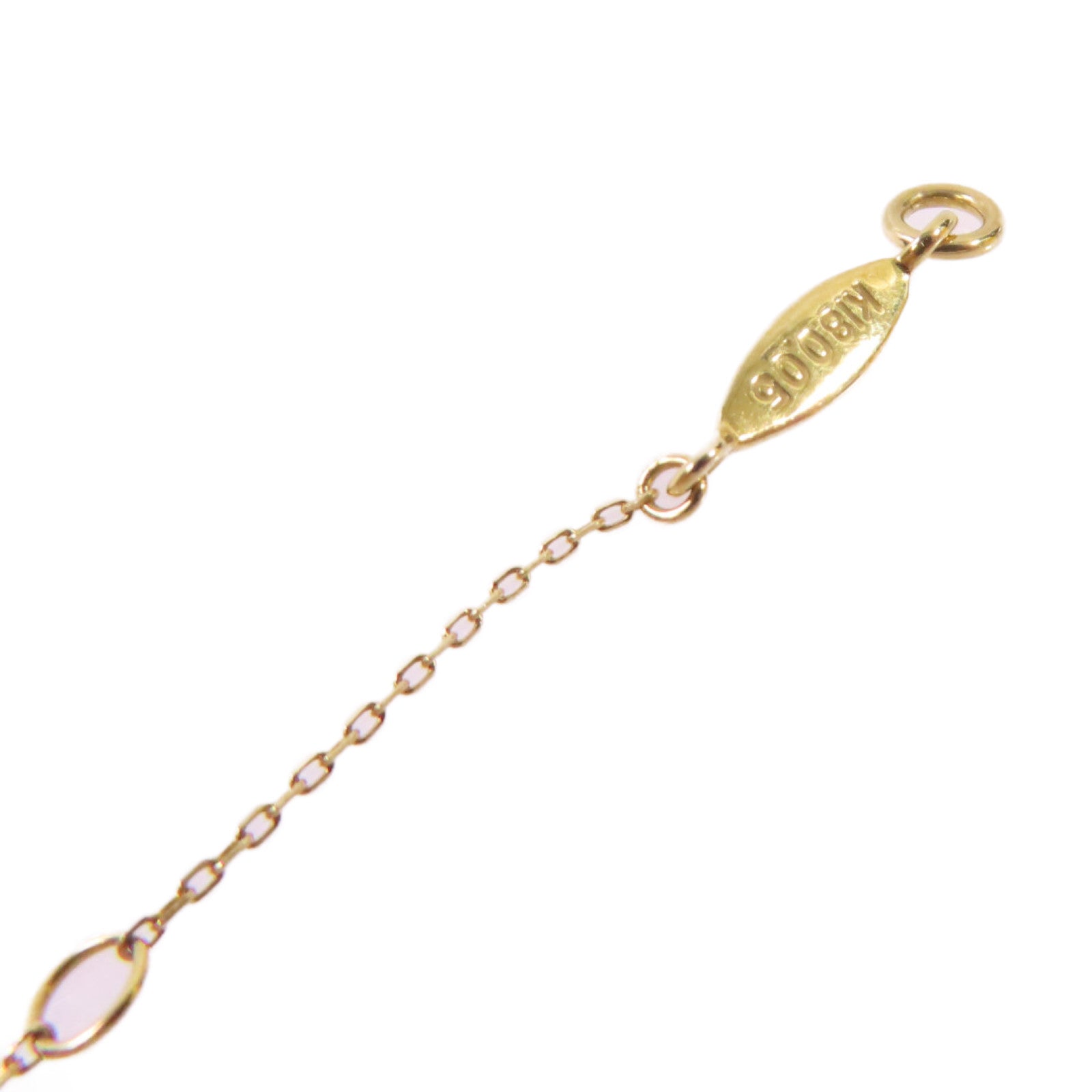 AHKAH 18K黃金/0.05ct鑽石Diamond Necklace項鍊