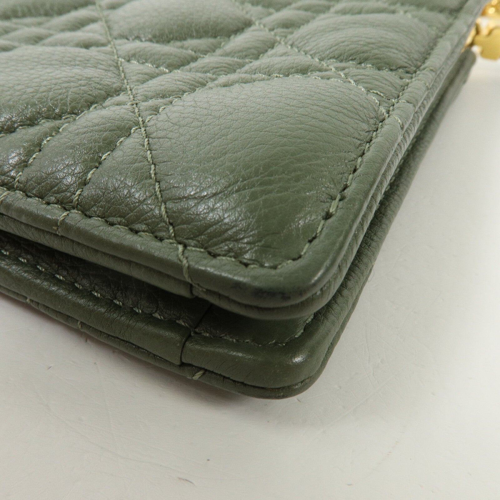 Dior 牛皮皮革Caro Pouch With Chain鏈帶肩背袋