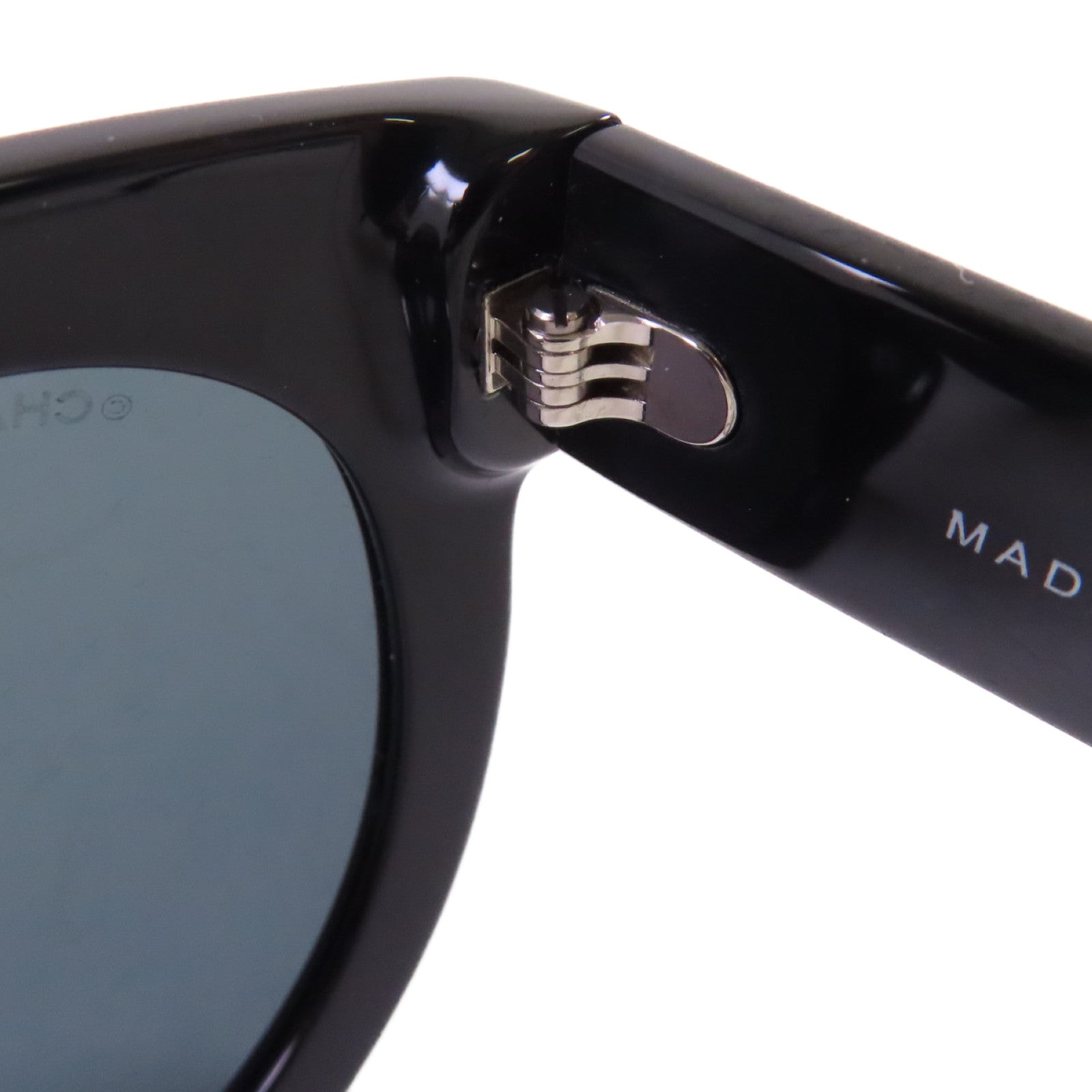 CHANEL PVC/水鑽Sunglasses太陽眼鏡黑色