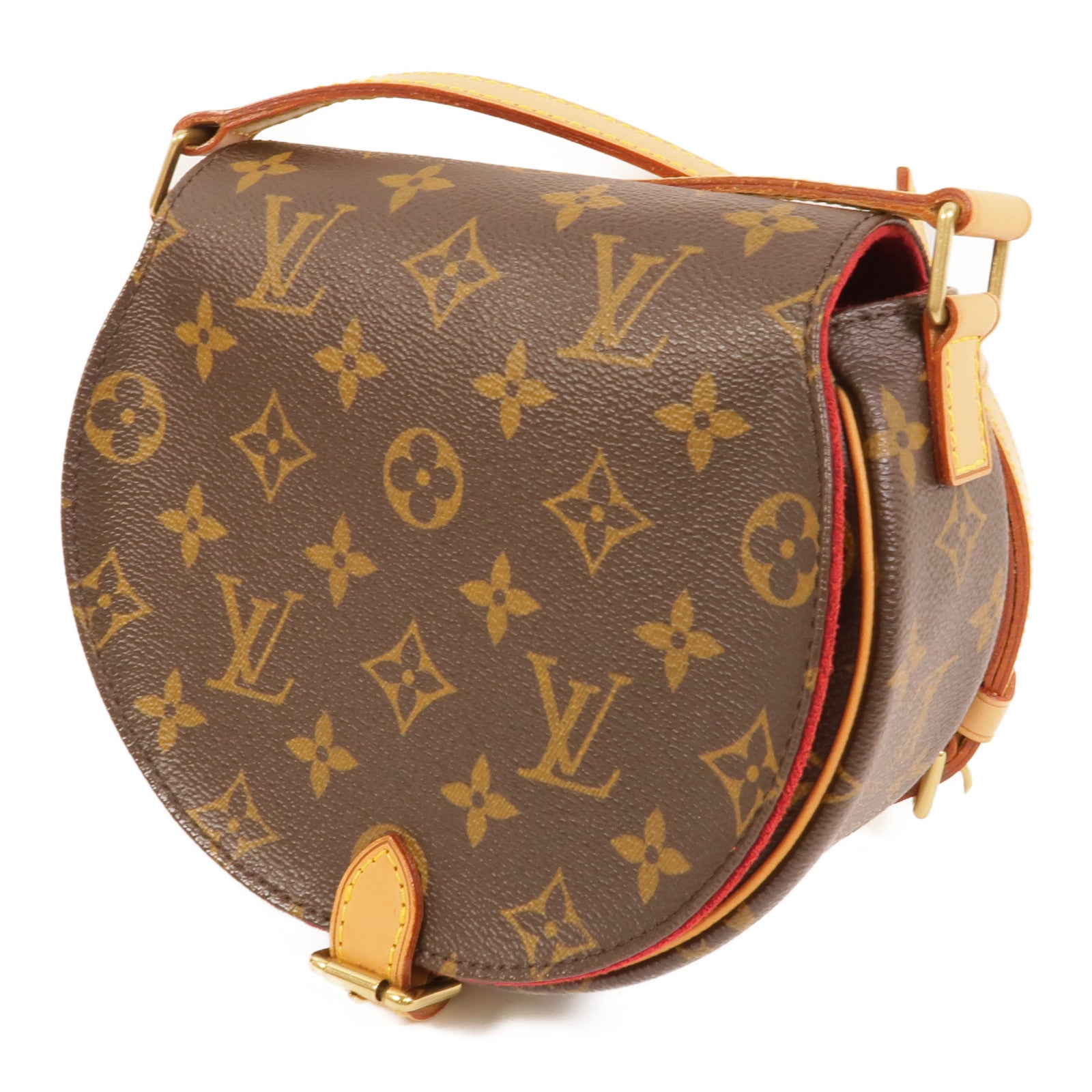 LOUIS VUITTON Monogram Tambourine金扣肩背袋