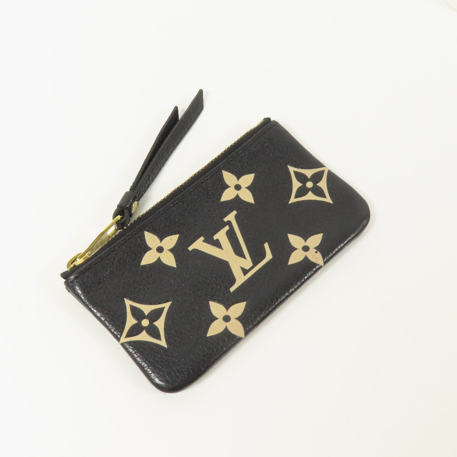 LOUIS VUITTON Monogram Empreinte Key Pouch金扣鎖匙包