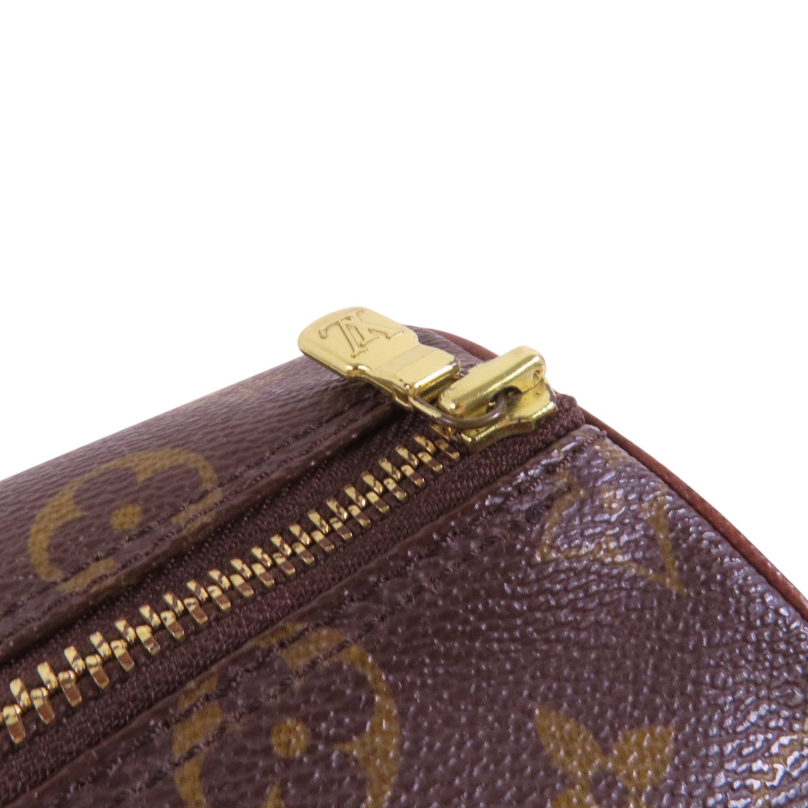 LOUIS VUITTON Monogram Papillon PM金扣肩背袋