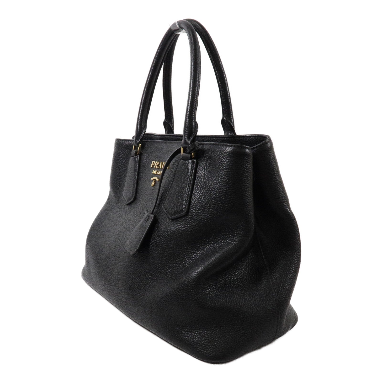 PRADA 牛皮皮革Vitello Daino手挽肩背兩用袋