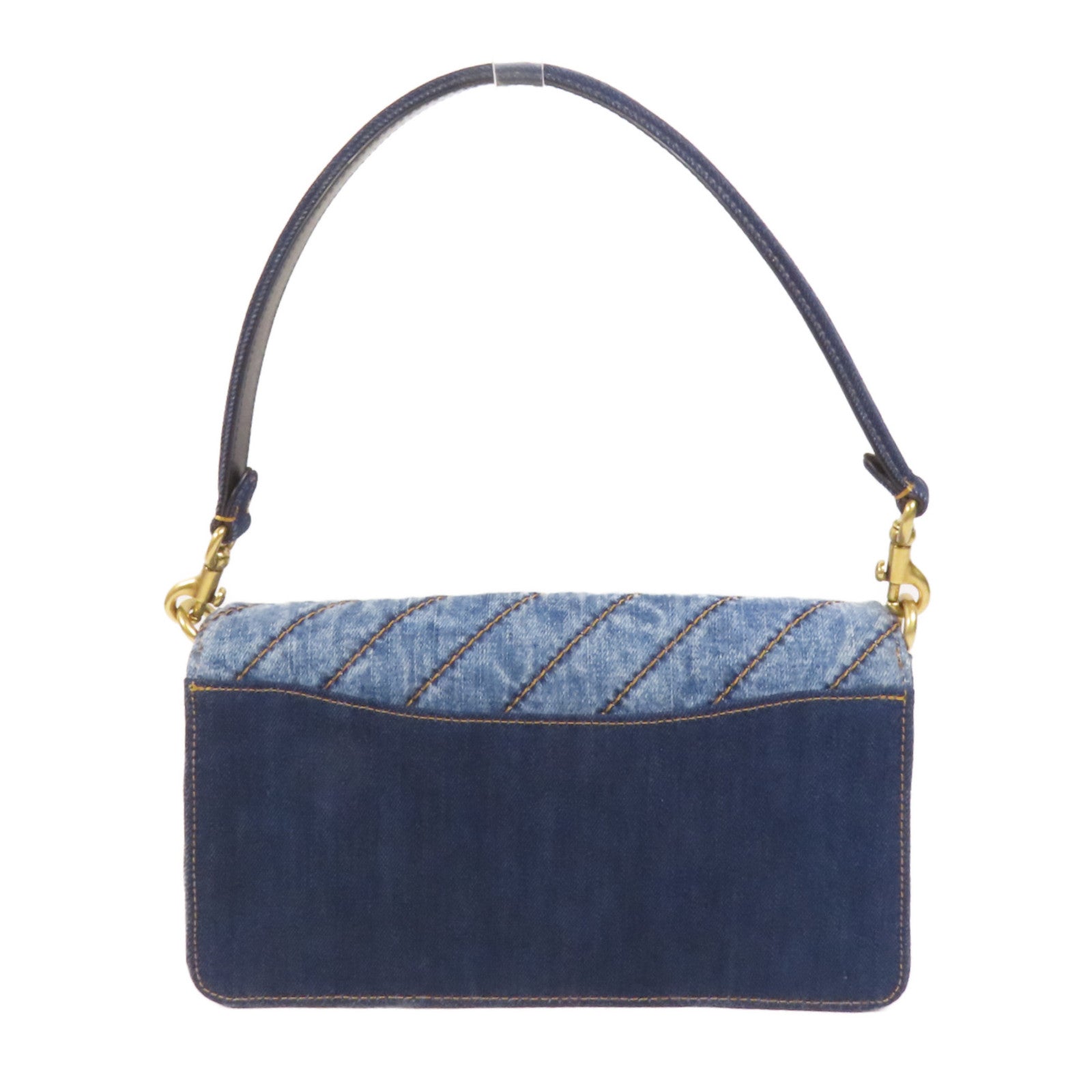COACH Denim Tabby Bag金扣肩背袋