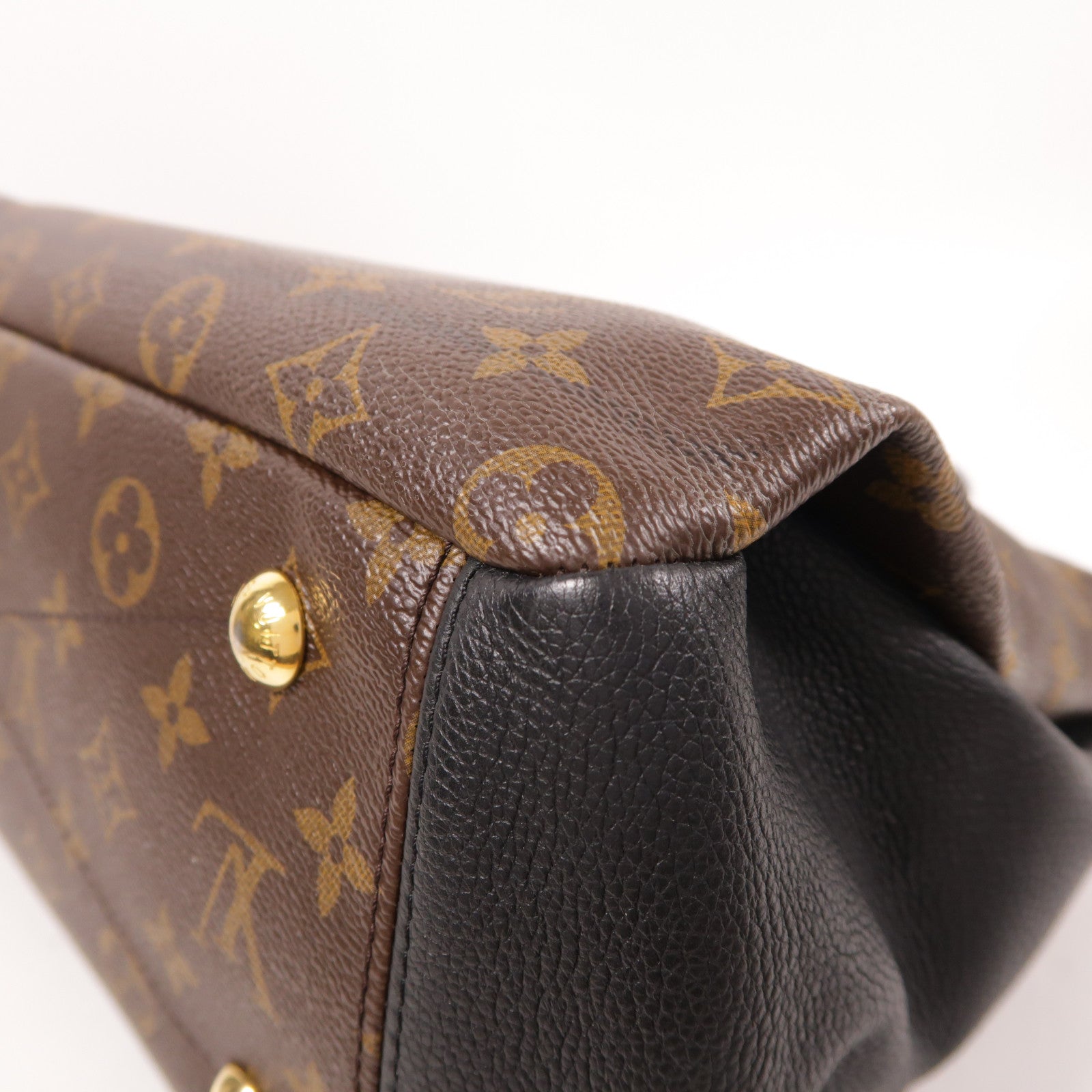 LOUIS VUITTON Monogram Pallas金扣手挽肩背兩用袋