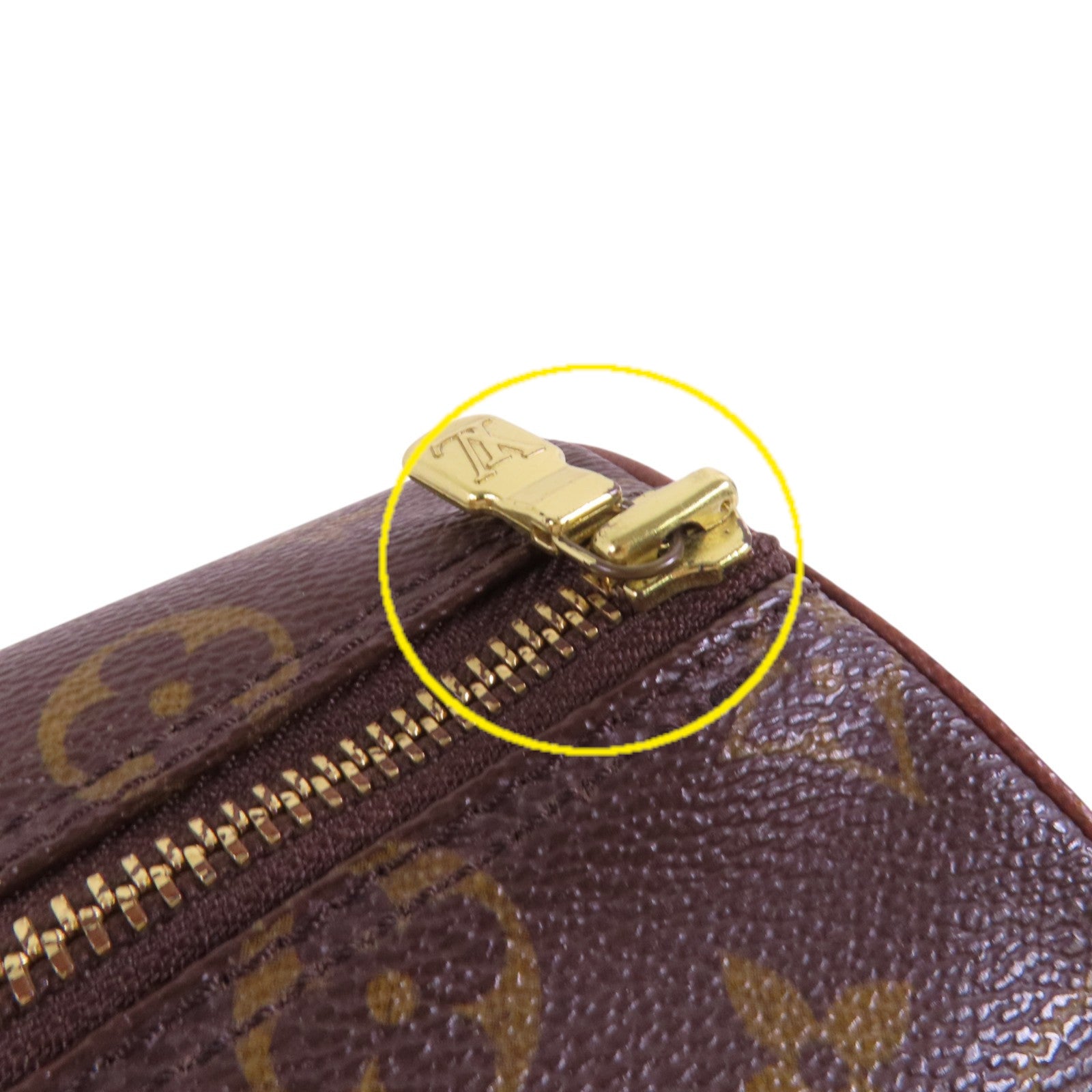 LOUIS VUITTON Monogram Papillon PM金扣肩背袋