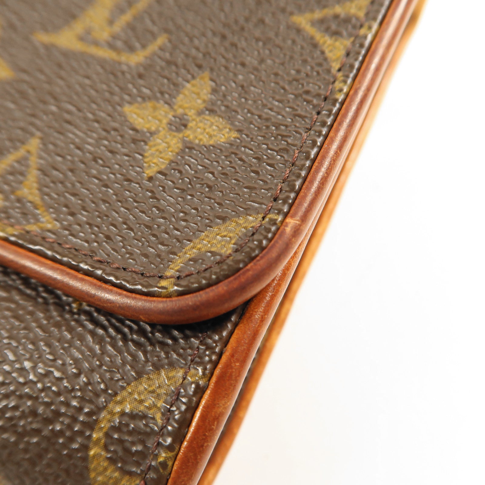 LOUIS VUITTON Monogram Pochette Twin GM金扣肩背袋