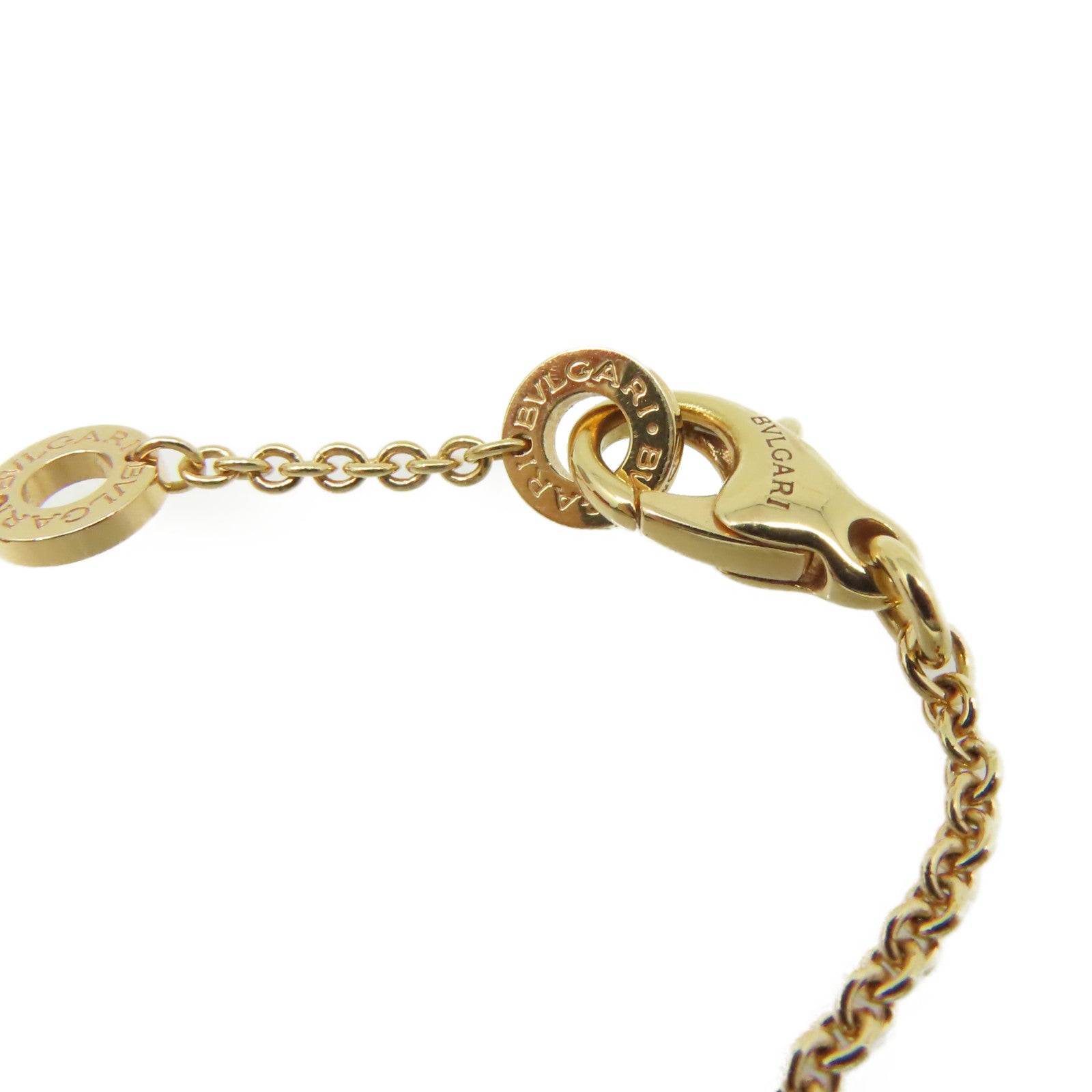 BVLGARI 【激減優惠】18K黃金/陶瓷B.zero1 Bracelet手鏈金色/白色