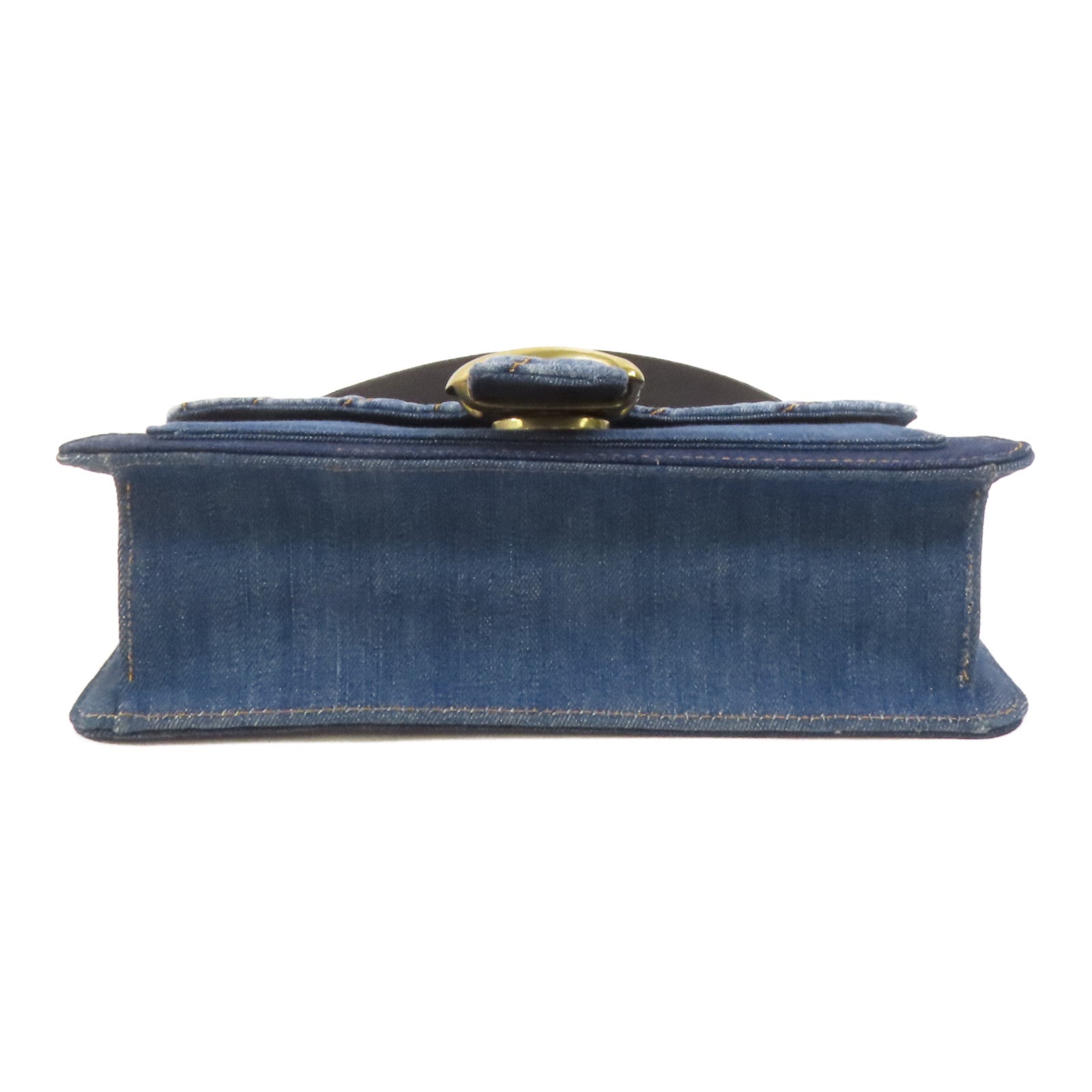 COACH Denim Tabby Bag金扣肩背袋
