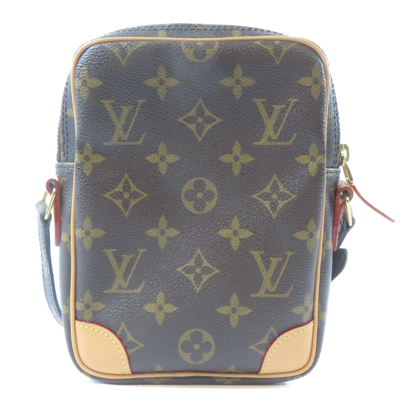 LOUIS VUITTON 【激減優惠】Monogram Game On Paname金扣肩背袋啡色