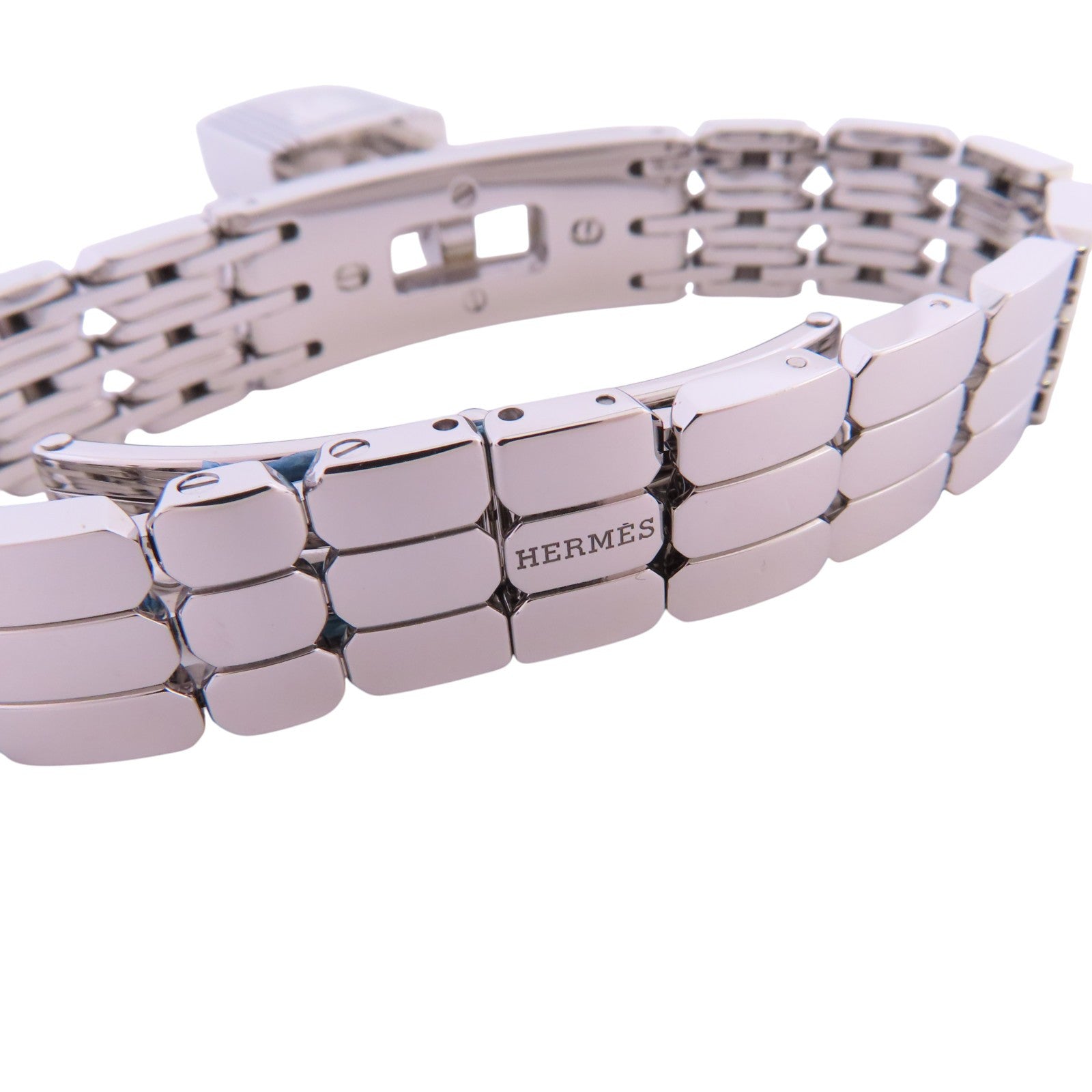 HERMES PHW H watch KE4.110 Quartz Watch Stainless Steel