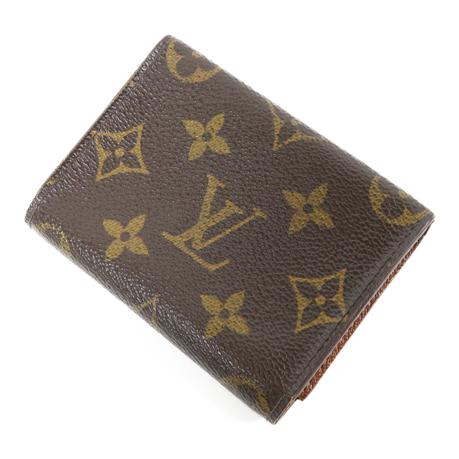 LOUIS VUITTON Monogram Card Case卡片套啡色
