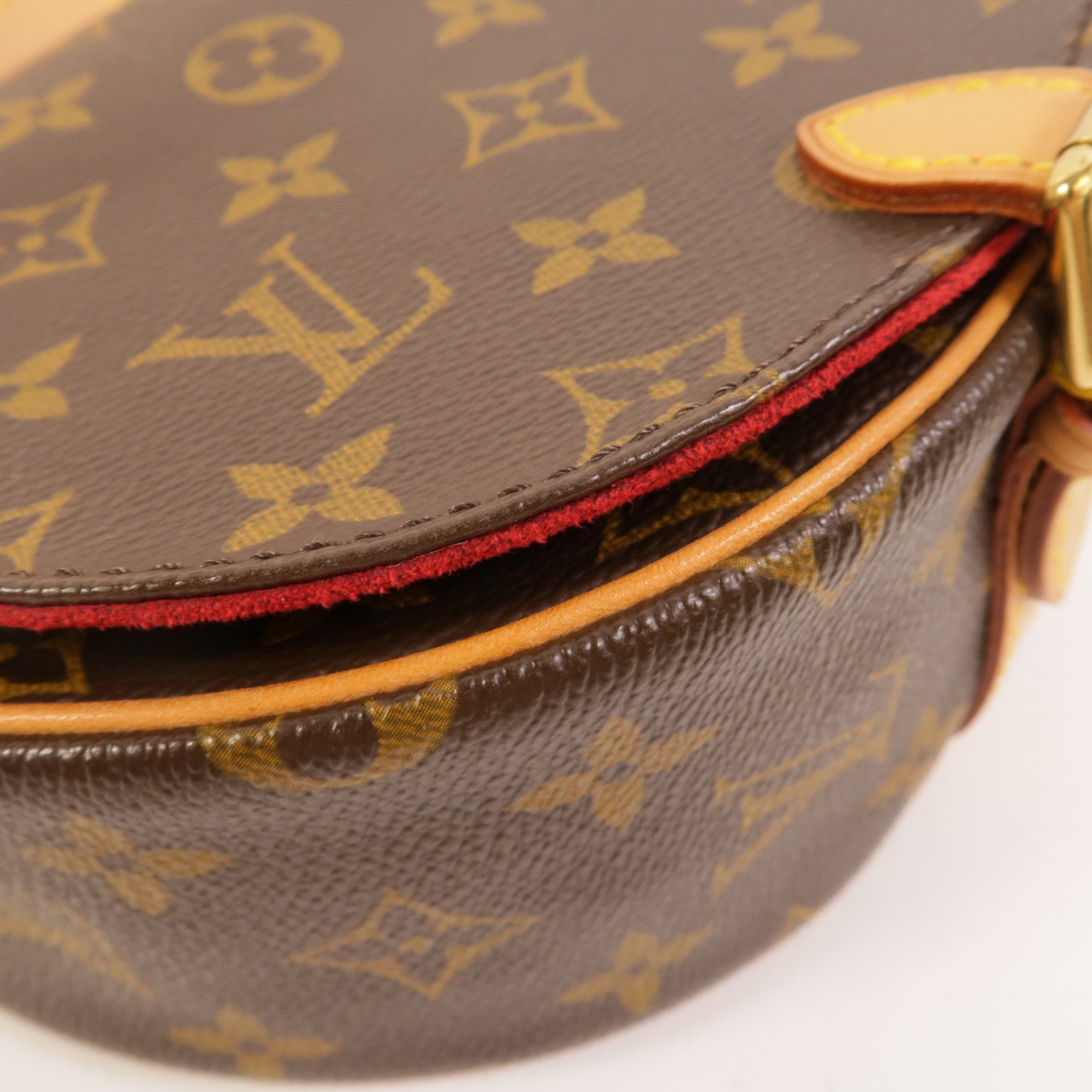 LOUIS VUITTON Monogram Tambourine金扣肩背袋