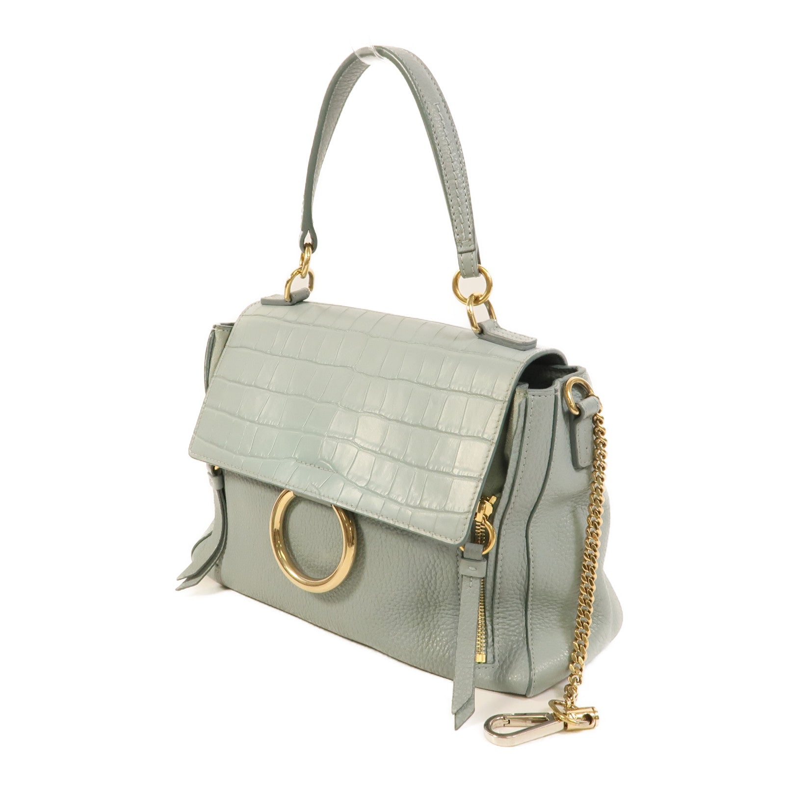 Chloe 牛皮皮革2Way Shoulder手挽肩背兩用袋