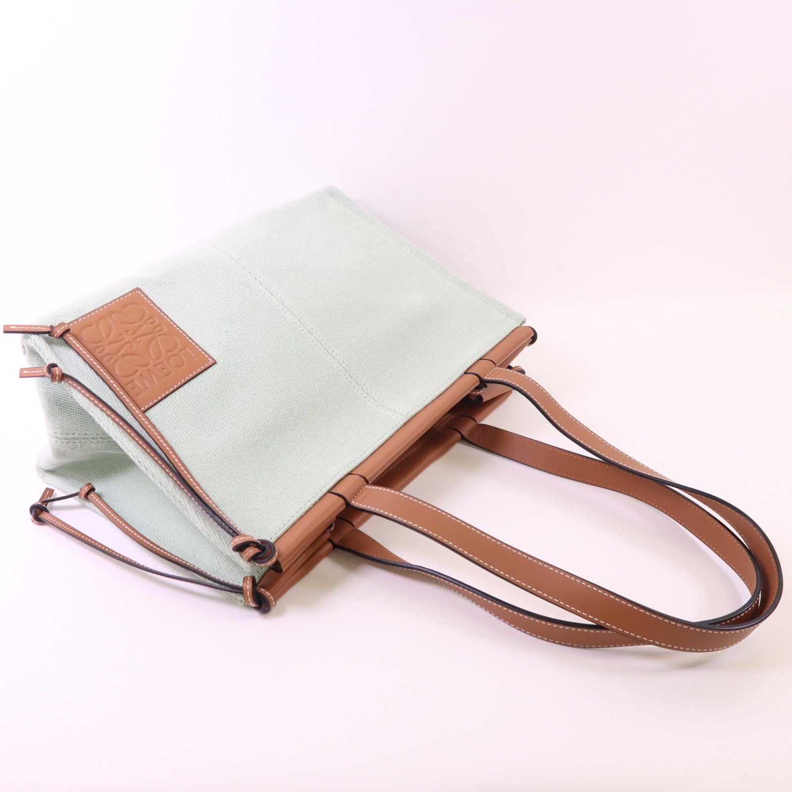 LOEWE 帆布Cushion Tote肩背袋/手挽袋