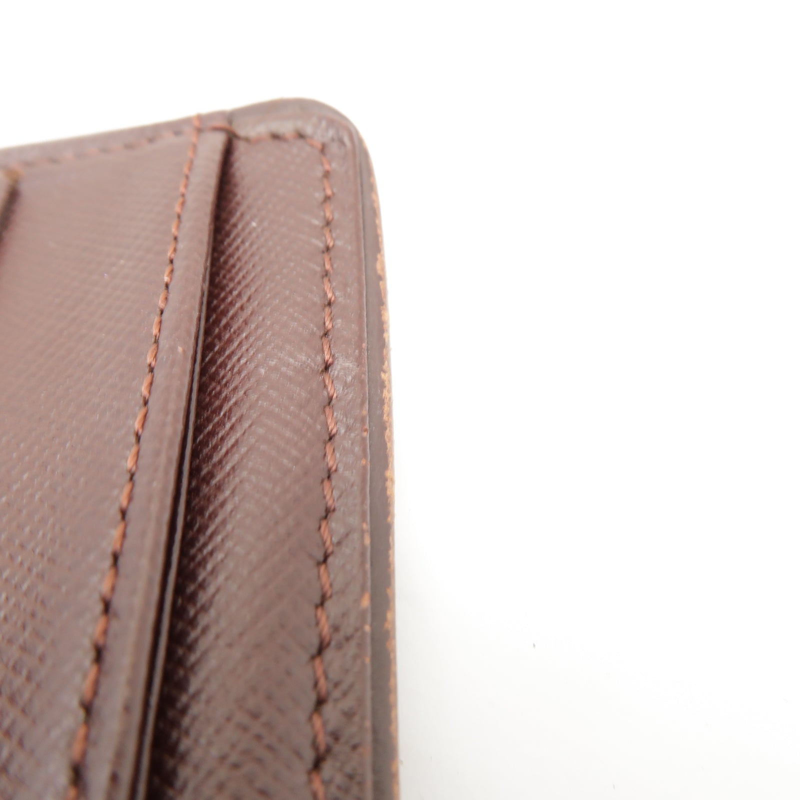 LOUIS VUITTON Monogram Mini Wallet金扣錢包紅色