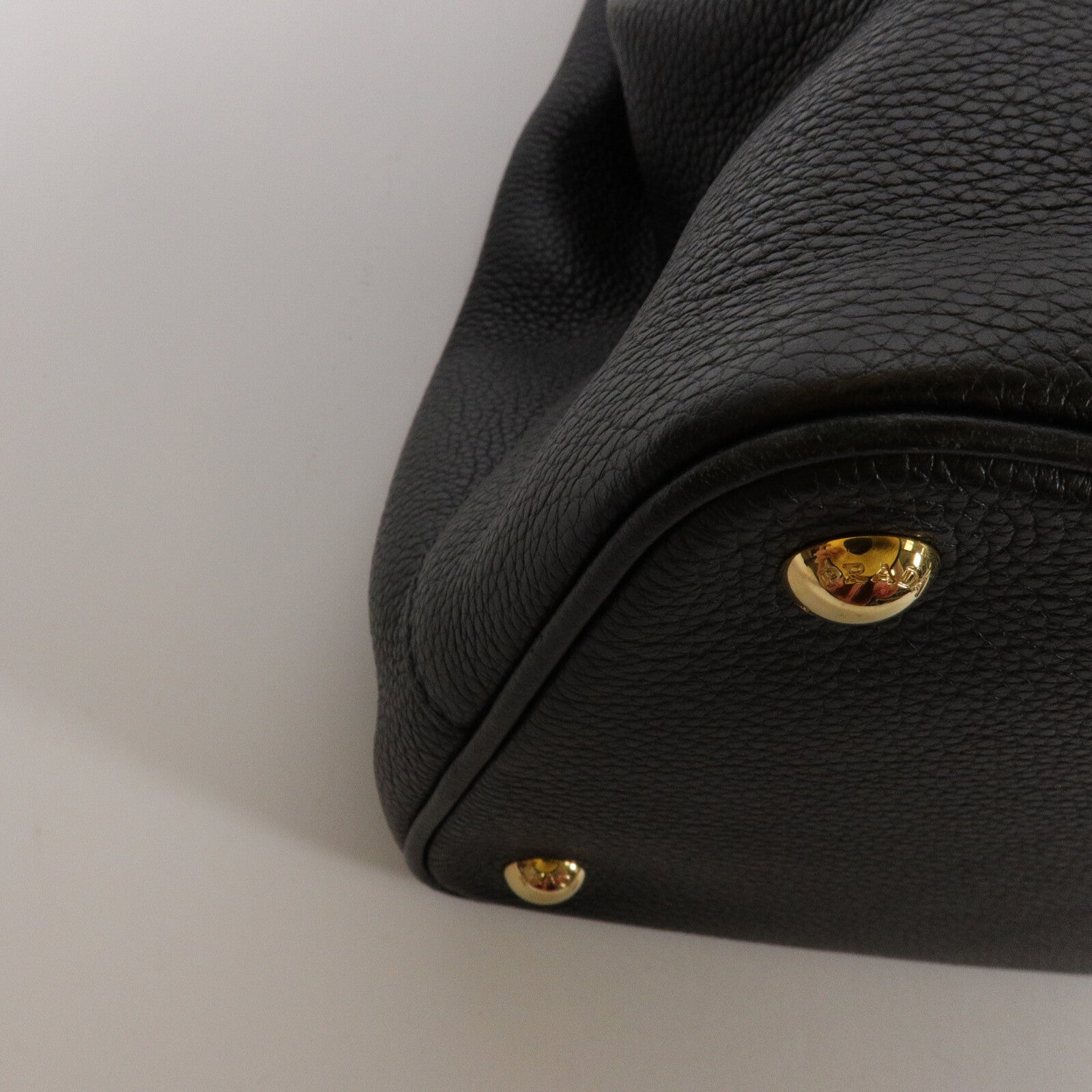 PRADA 牛皮皮革Vitello Daino手挽肩背兩用袋
